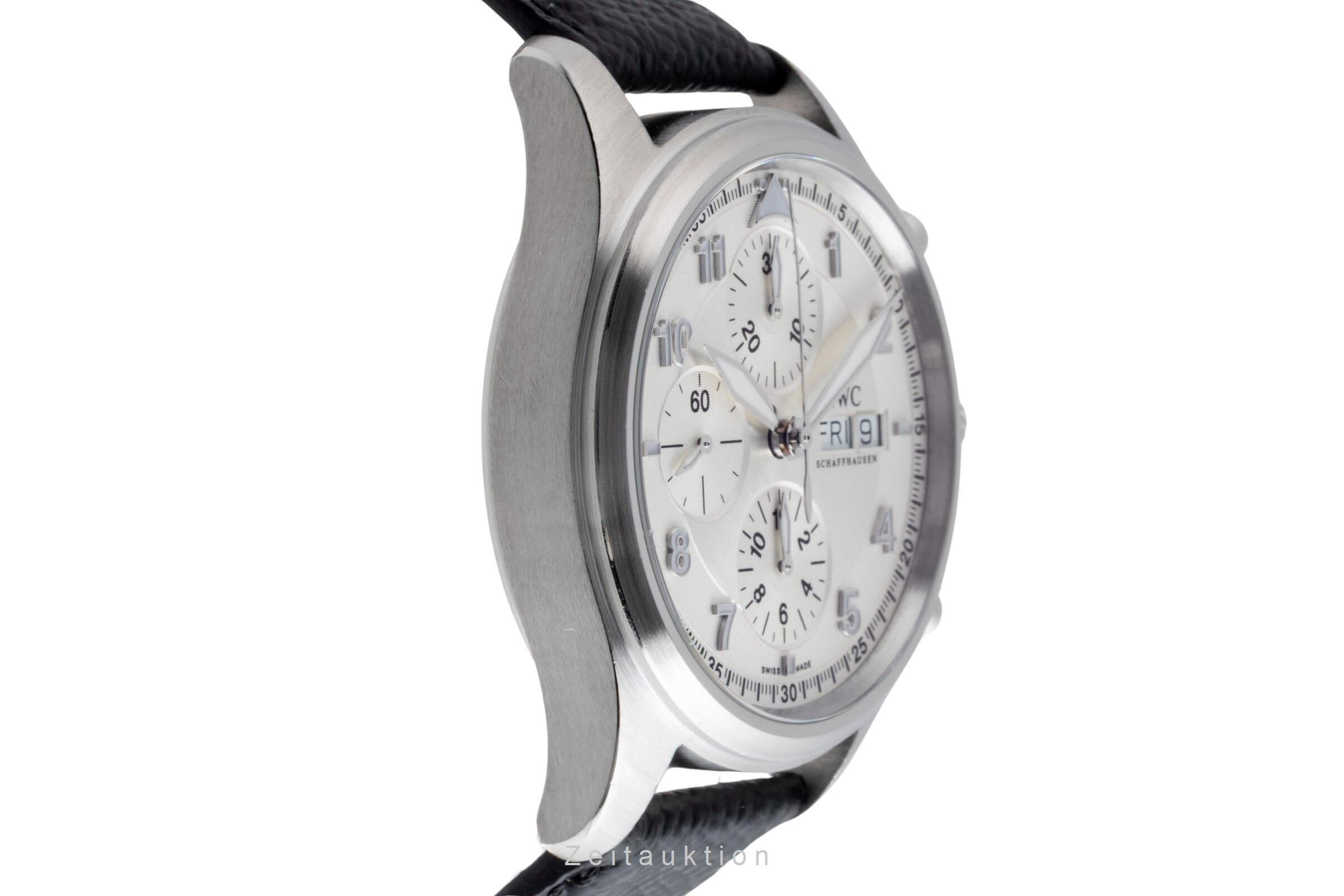IWC Fliegerchronograph cronografo acciaio automatismo orologio da uomo IW371702 LP: 8300EUR  [2501864]