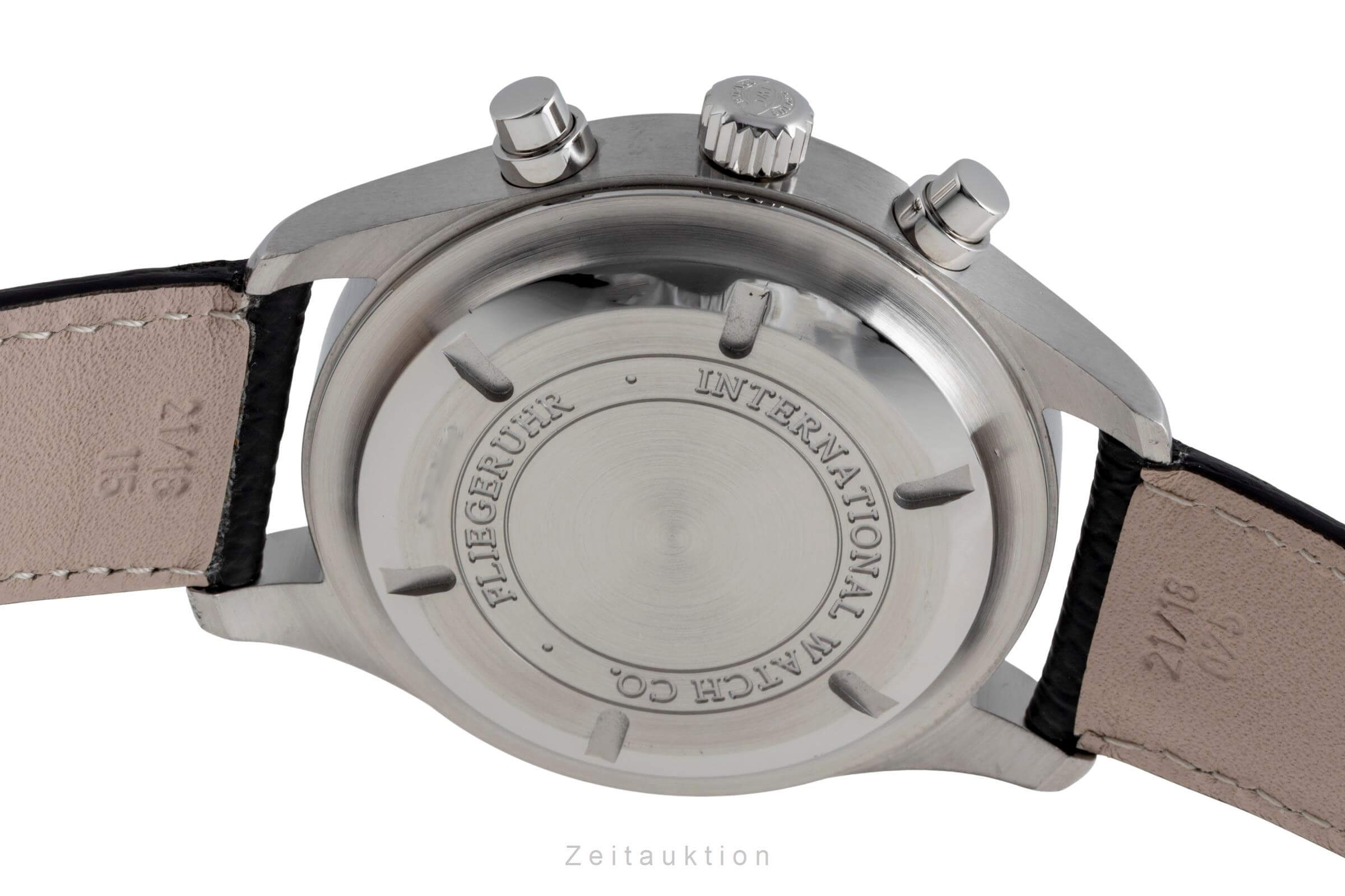 IWC Fliegerchronograph cronografo acciaio automatismo orologio da uomo IW371702 LP: 8300EUR  [2501864]