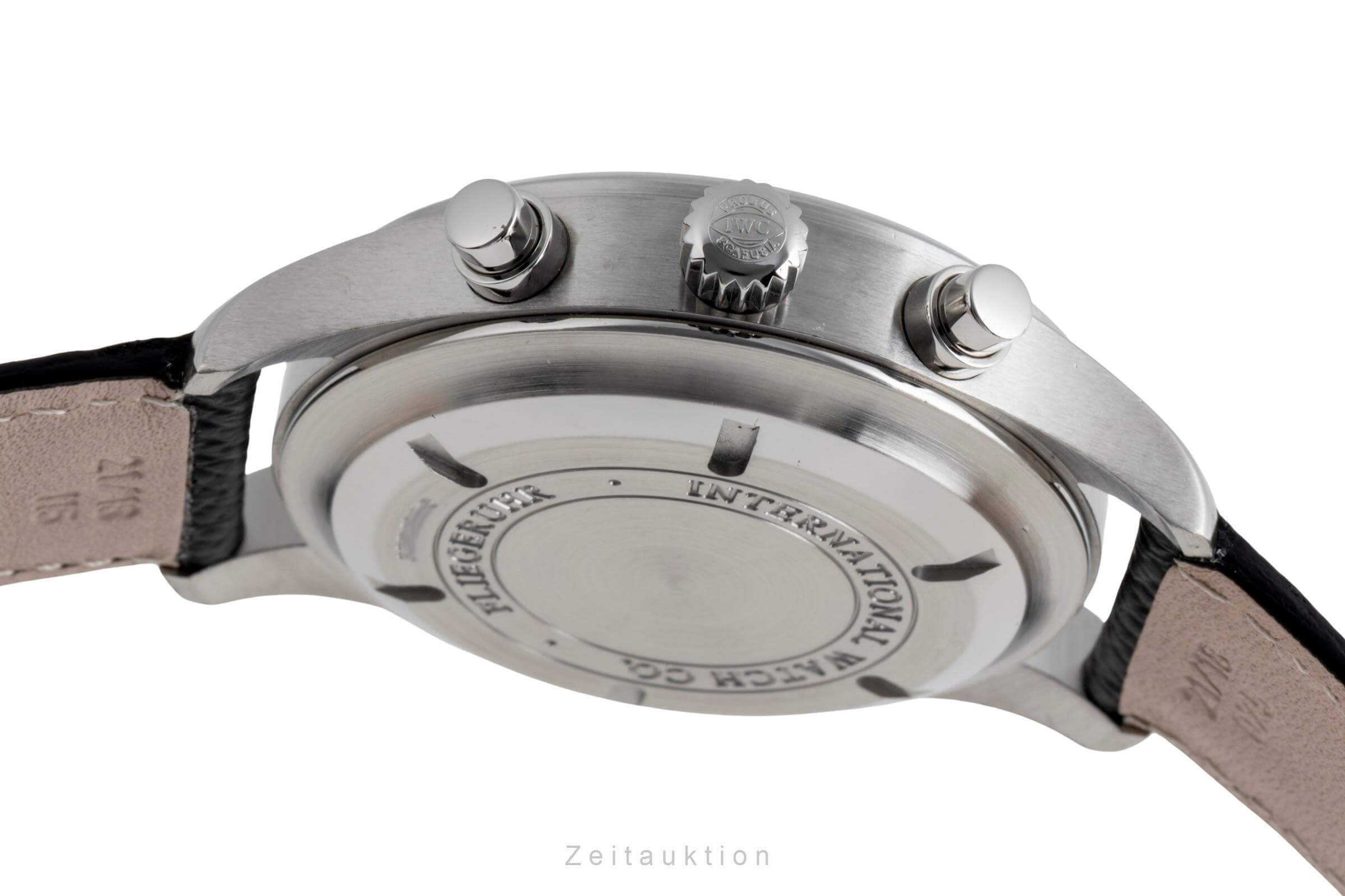 IWC Fliegerchronograph cronografo acciaio automatismo orologio da uomo IW371702 LP: 8300EUR  [2501864]