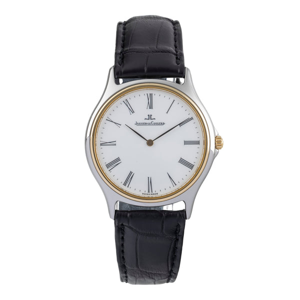 Jaeger LeCoultre Heraion acciaio / oro quarzo orologio da uomo 112.5.08  [2501865]