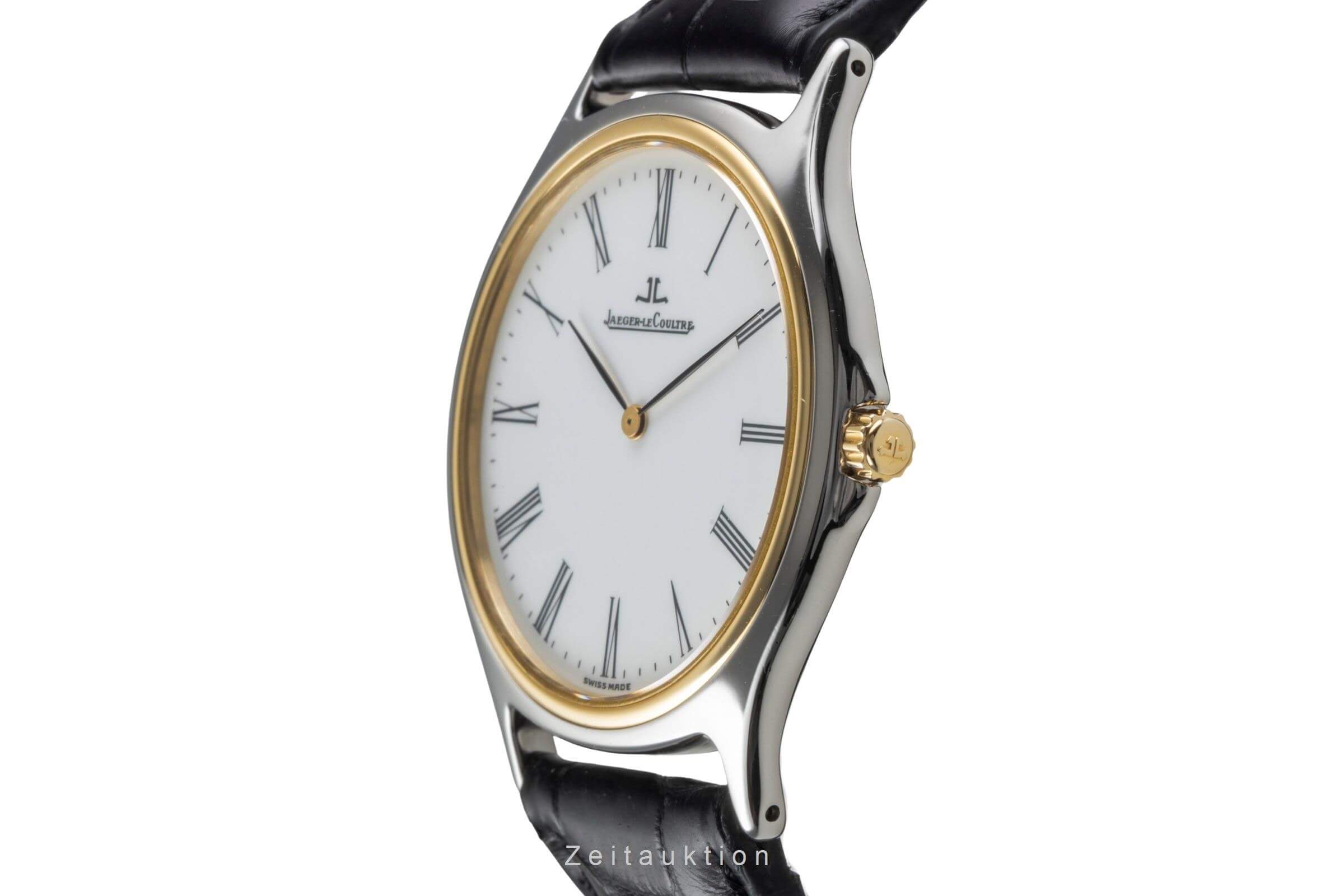 Jaeger LeCoultre Heraion acciaio / oro quarzo orologio da uomo 112.5.08  [2501865]