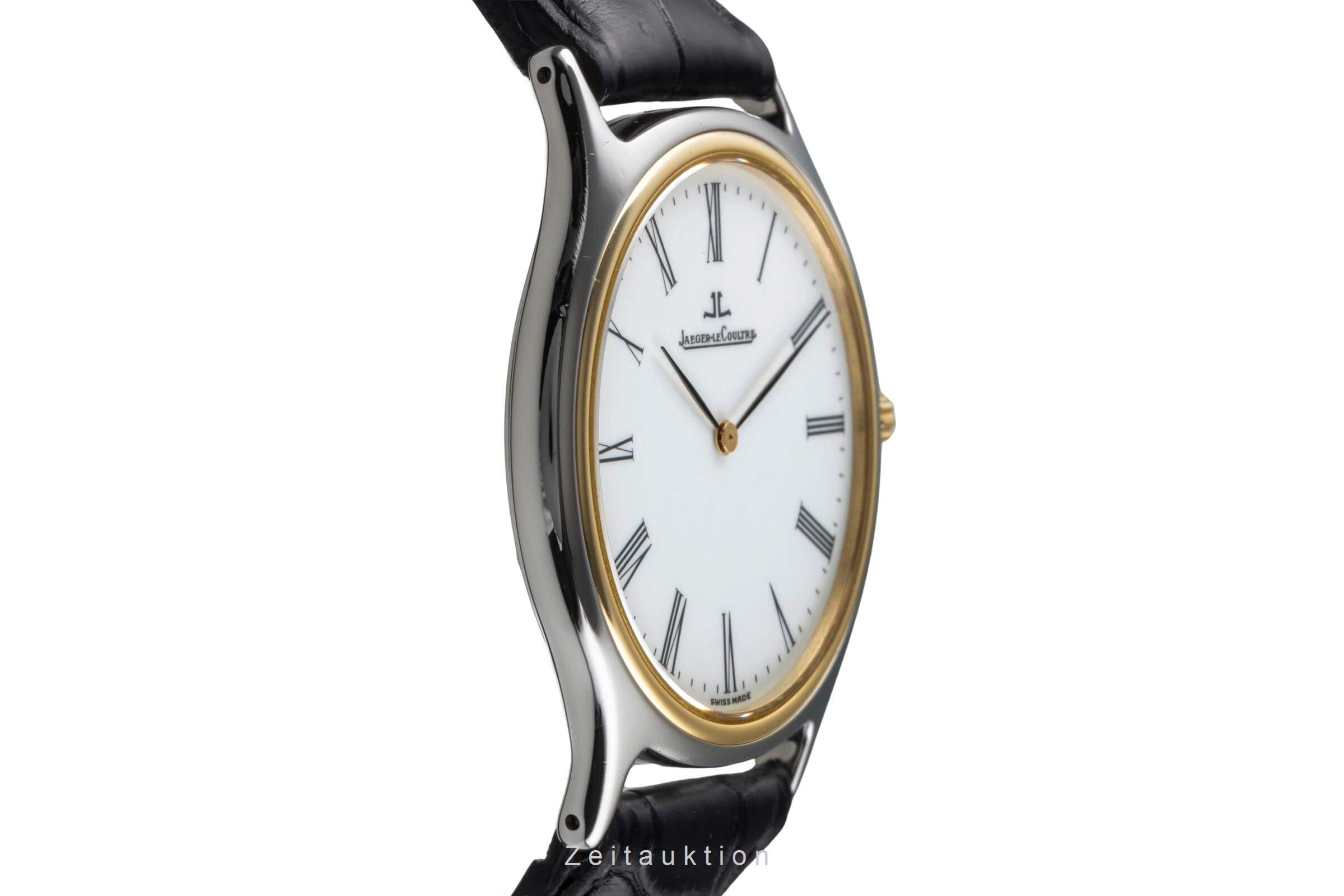 Jaeger LeCoultre Heraion acciaio / oro quarzo orologio da uomo 112.5.08  [2501865]