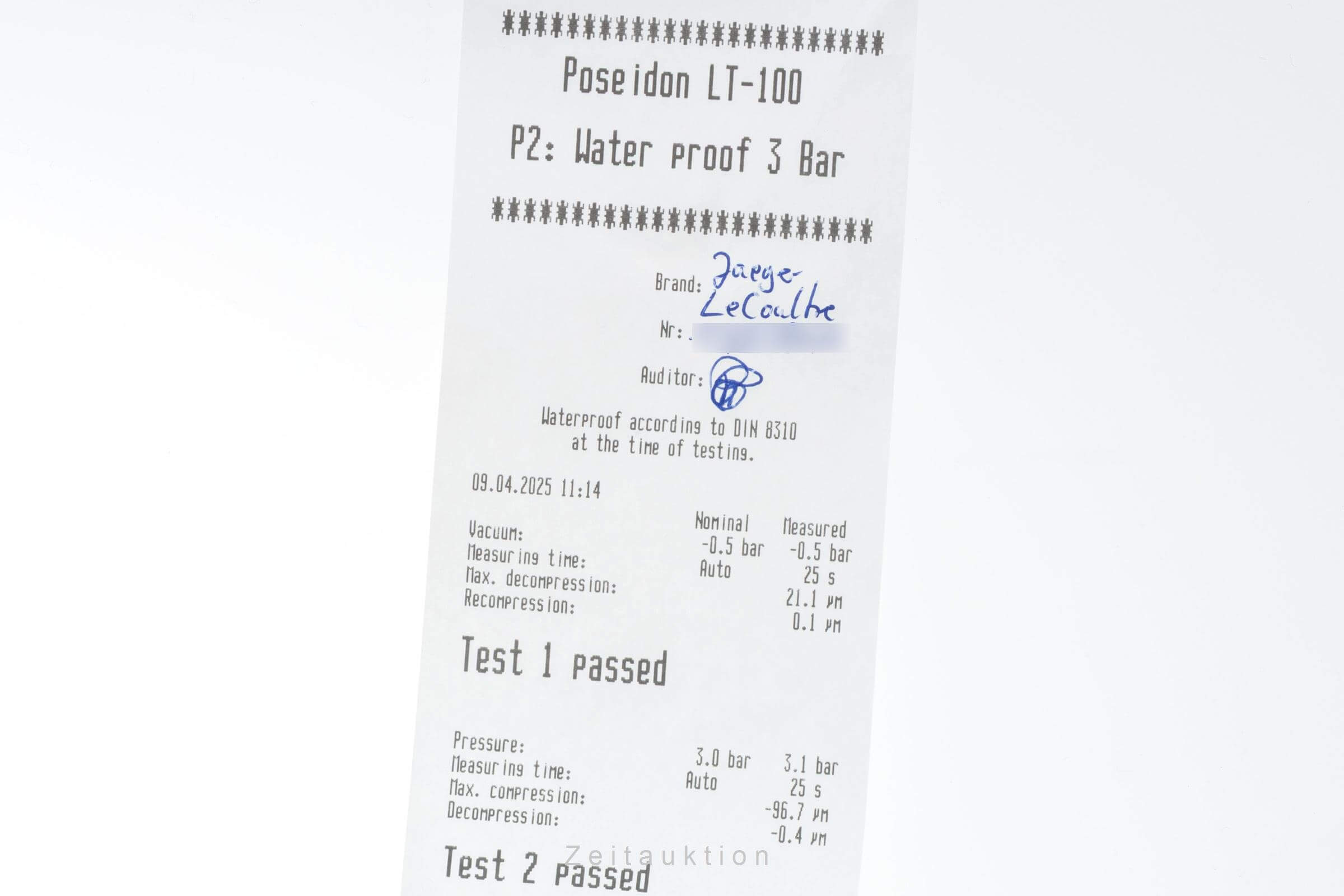 Jaeger LeCoultre Heraion acciaio / oro quarzo orologio da uomo 112.5.08  [2501865]