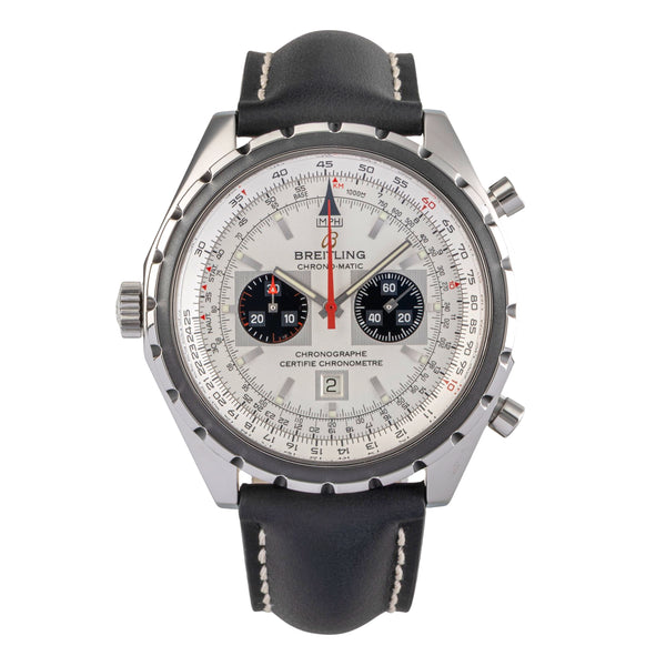 Breitling Chrono-Matic chronograph steel automatic men's watch A41360  [2501866]