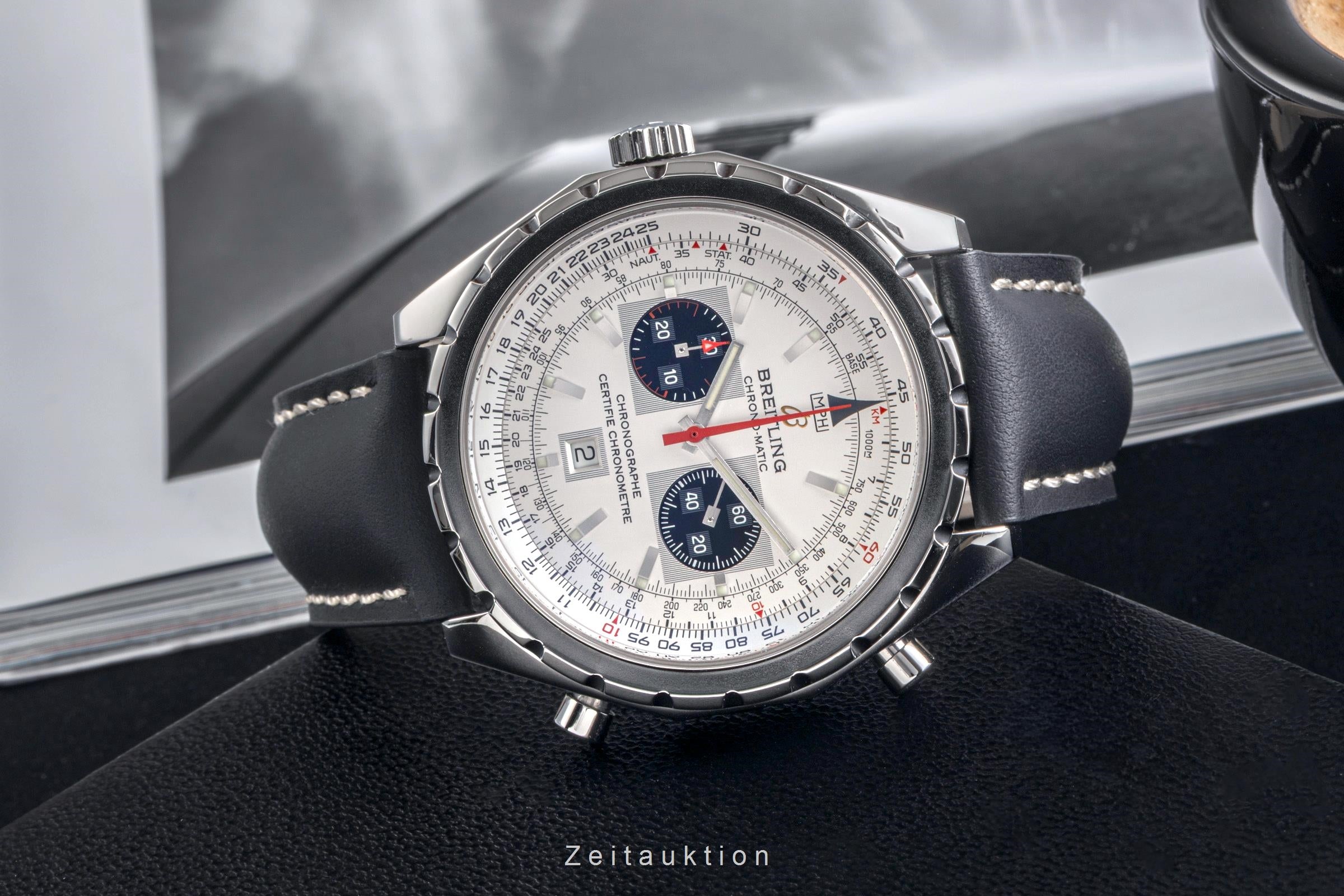 Breitling Chrono-Matic chronograph steel automatic Kal. B41 Ref