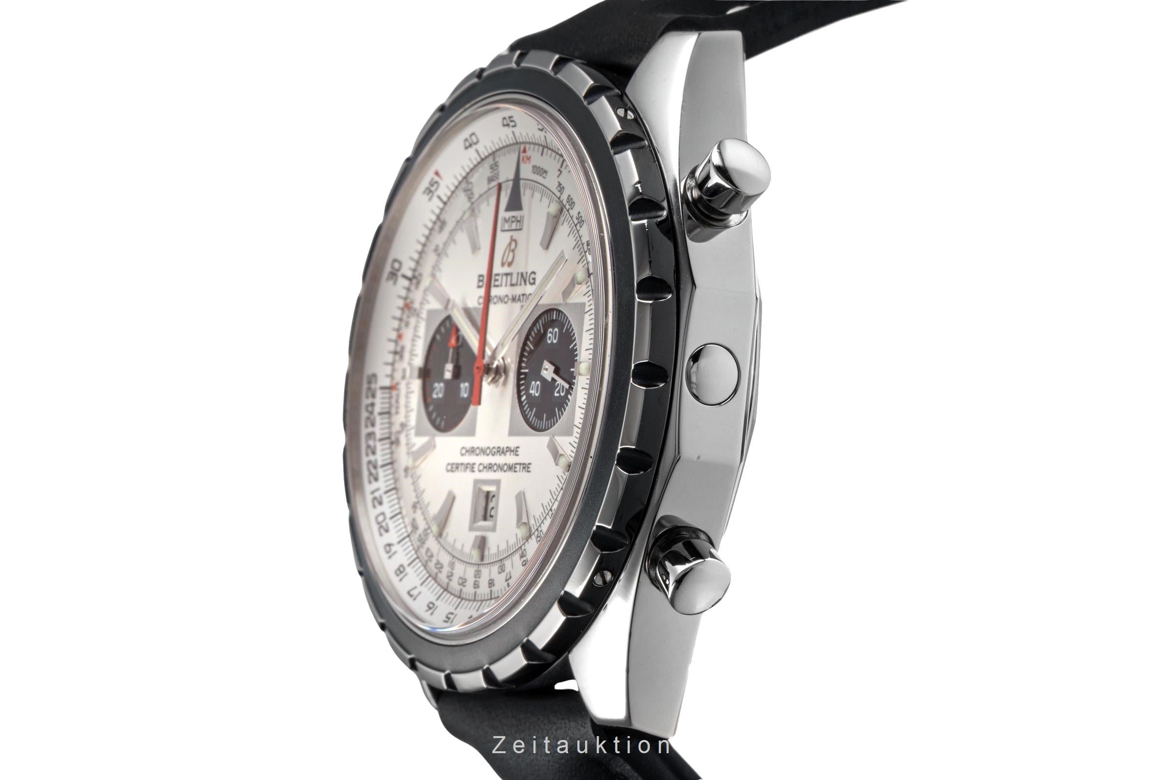 Breitling Chrono-Matic chronograph steel automatic men's watch A41360  [2501866]