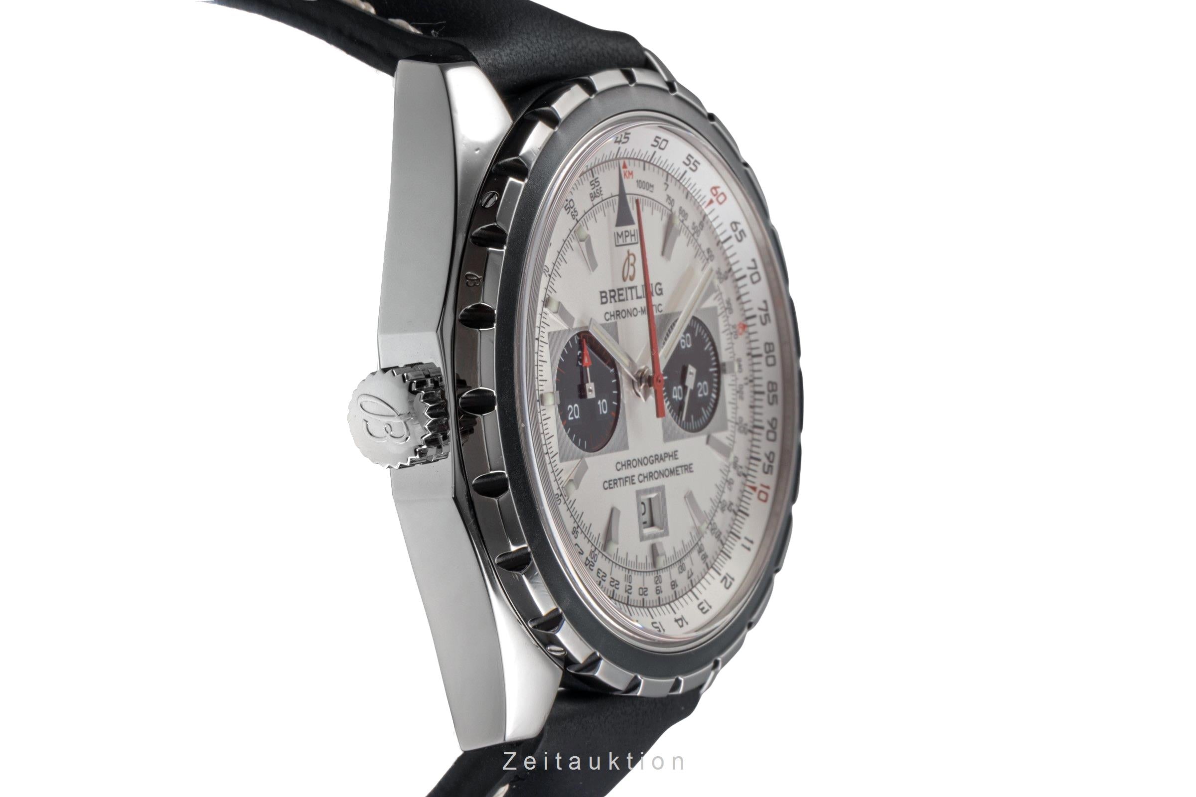 Breitling Chrono-Matic chronograph steel automatic men's watch A41360  [2501866]