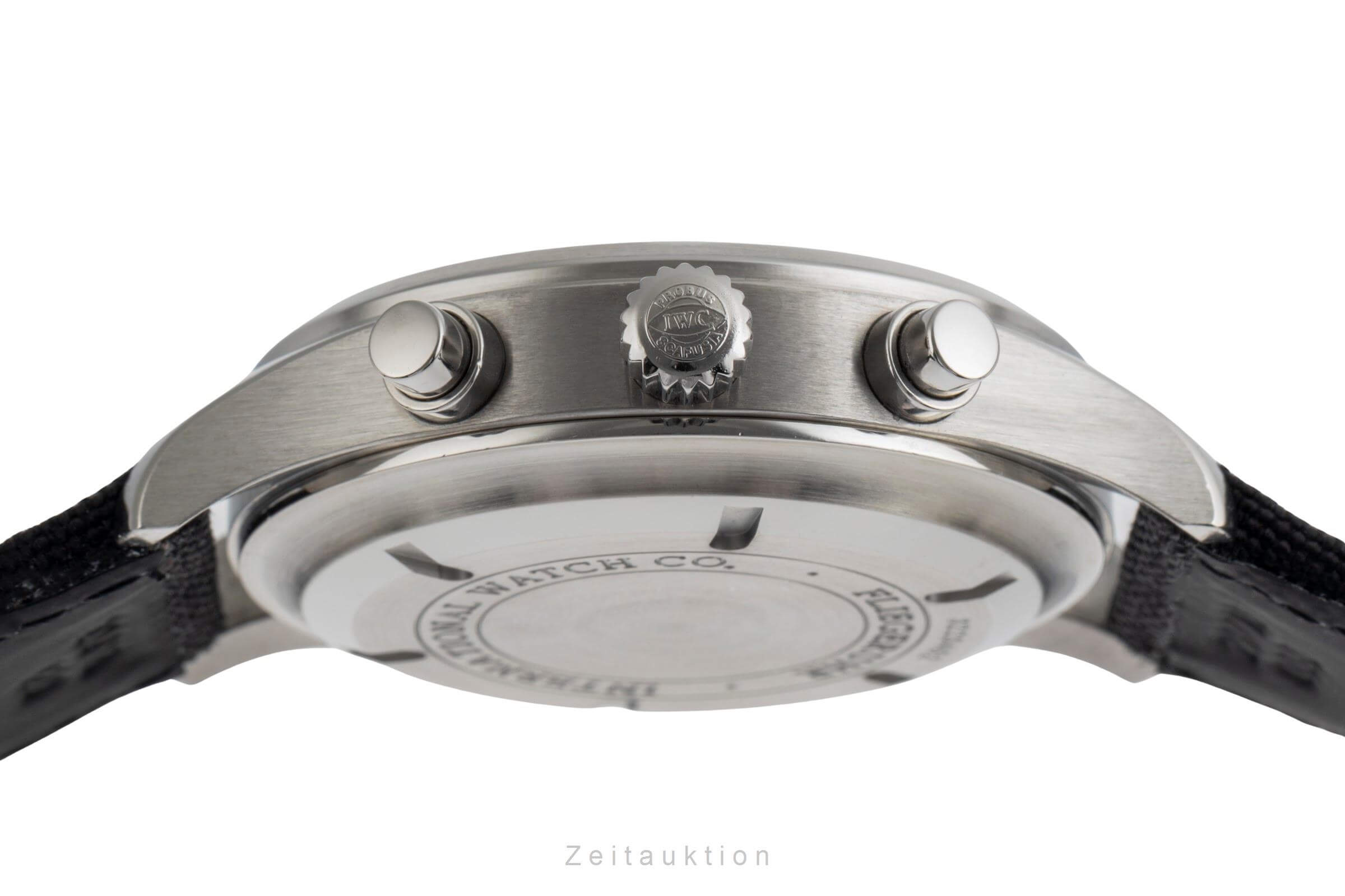 IWC Fliegerchronograph chronographe acier automatique montre pour hommes IW371704  [2501870]