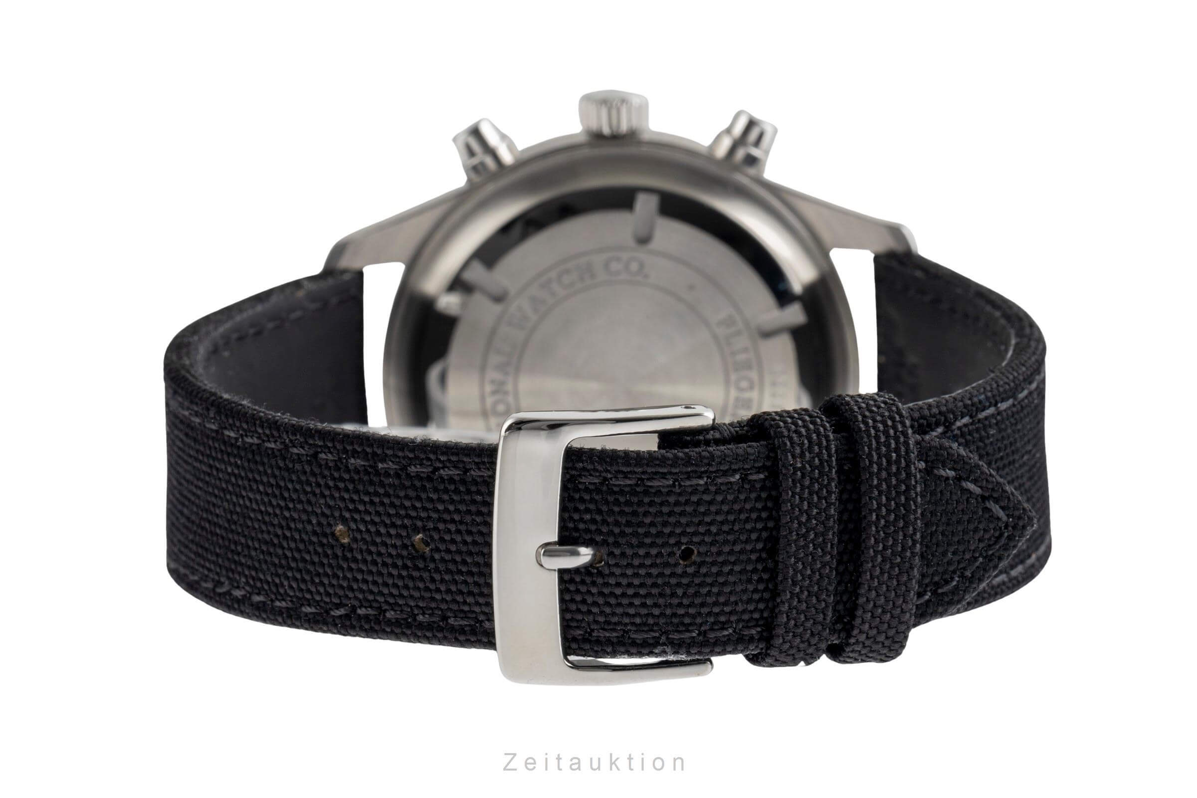 IWC Fliegerchronograph chronographe acier automatique montre pour hommes IW371704  [2501870]