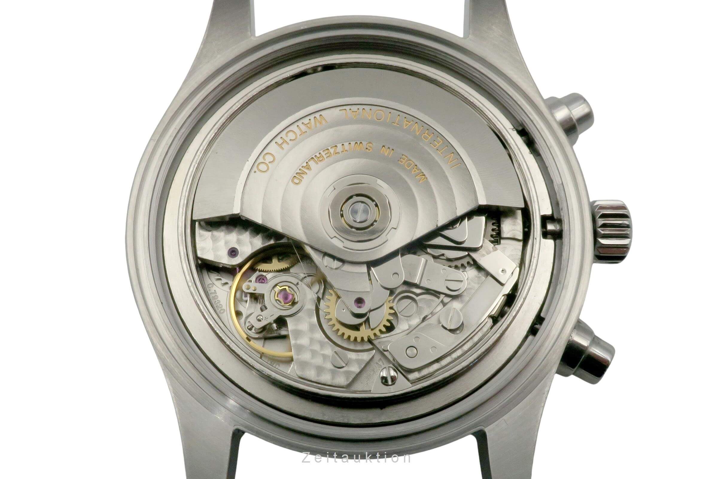 IWC Fliegerchronograph chronographe acier automatique montre pour hommes IW371704  [2501870]