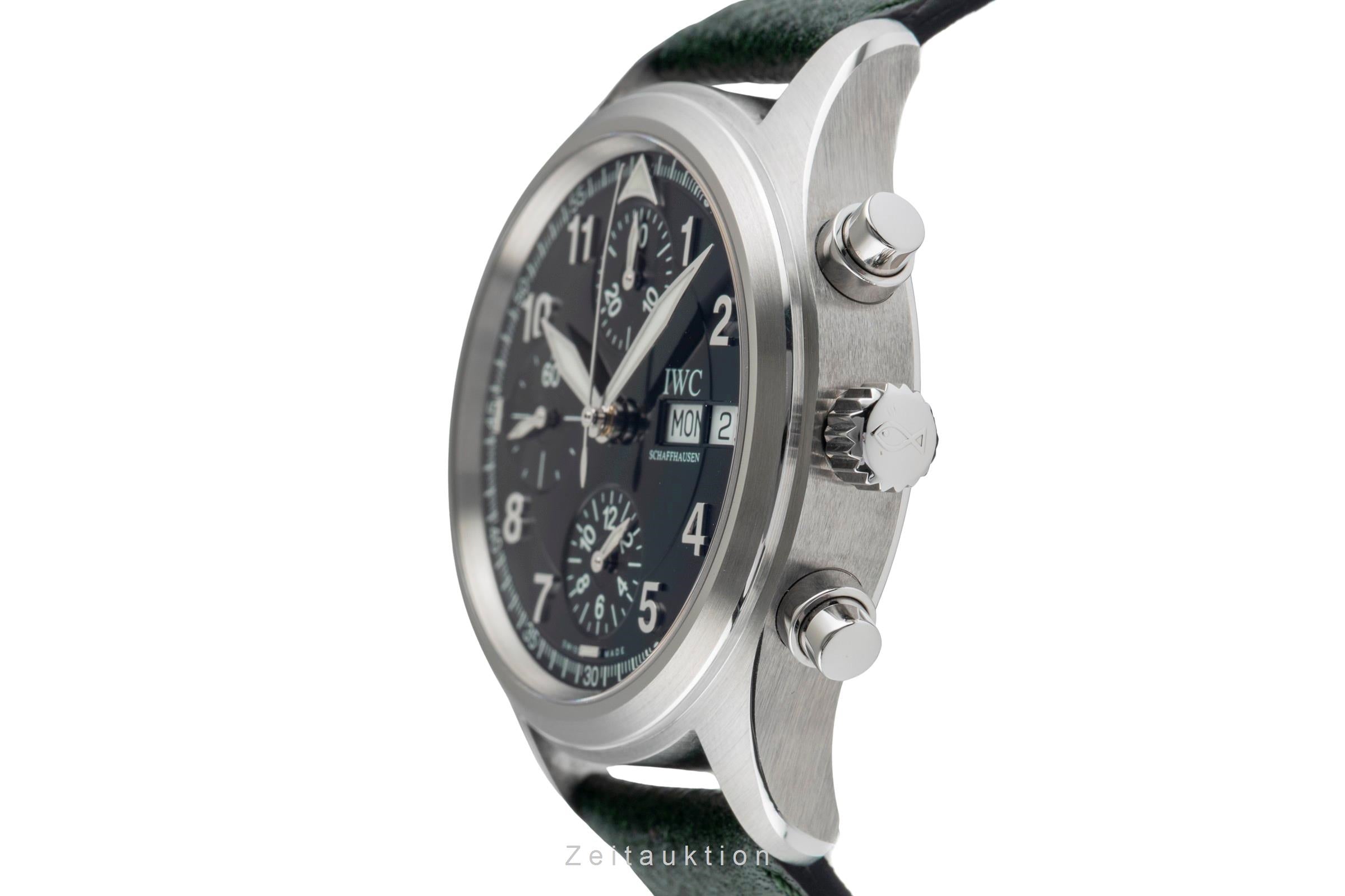 IWC Fliegerchronograph cronografo acciaio automatismo orologio da uomo IW370618  [2501871]