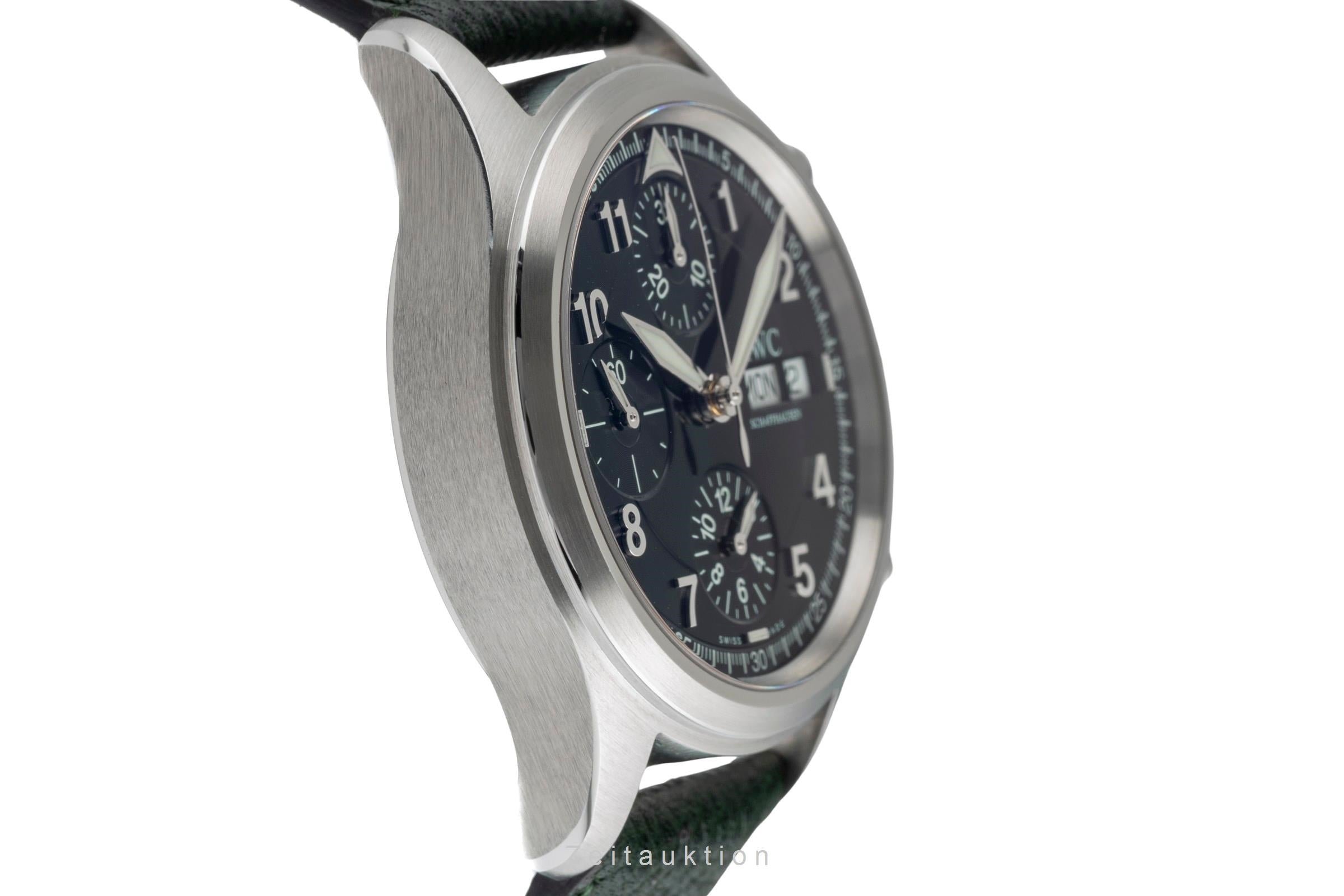 IWC Fliegerchronograph cronografo acciaio automatismo orologio da uomo IW370618  [2501871]