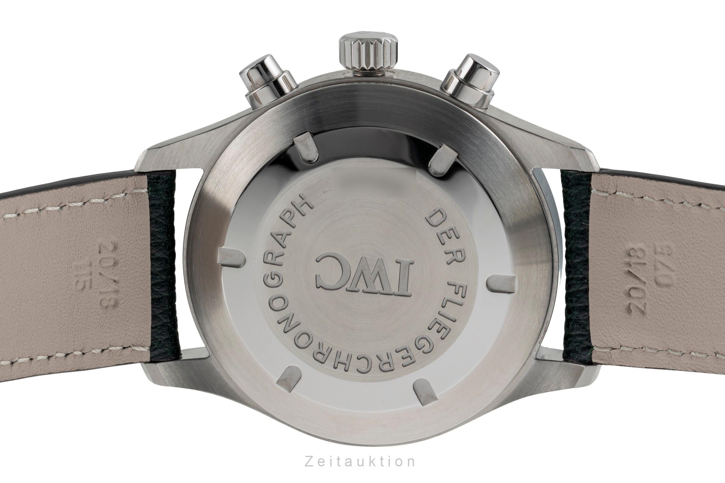 IWC Fliegerchronograph cronografo acciaio automatismo orologio da uomo IW370618  [2501871]