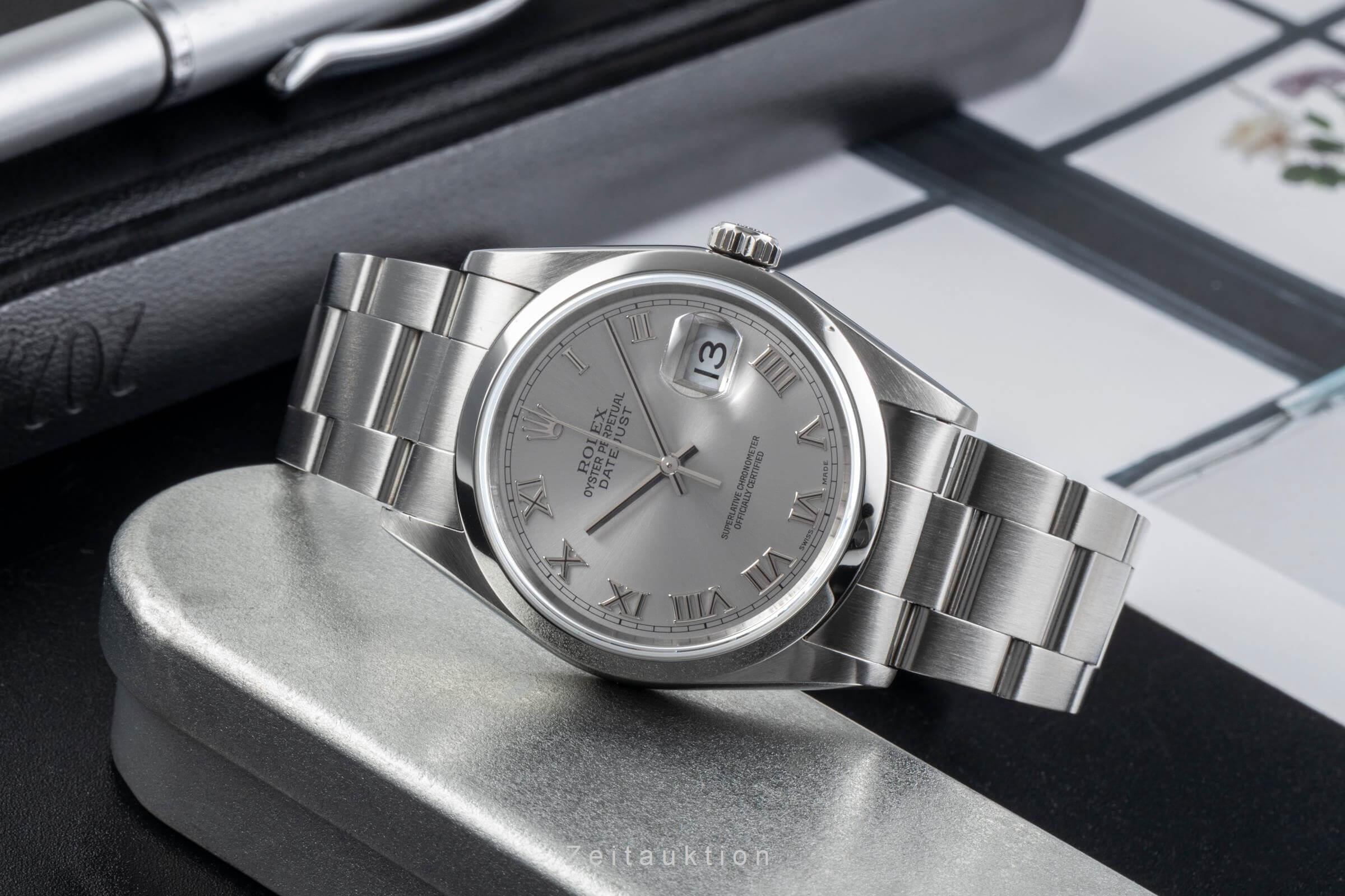 Rolex Datejust acero automático reloj para caballeros 16200  [2501872]