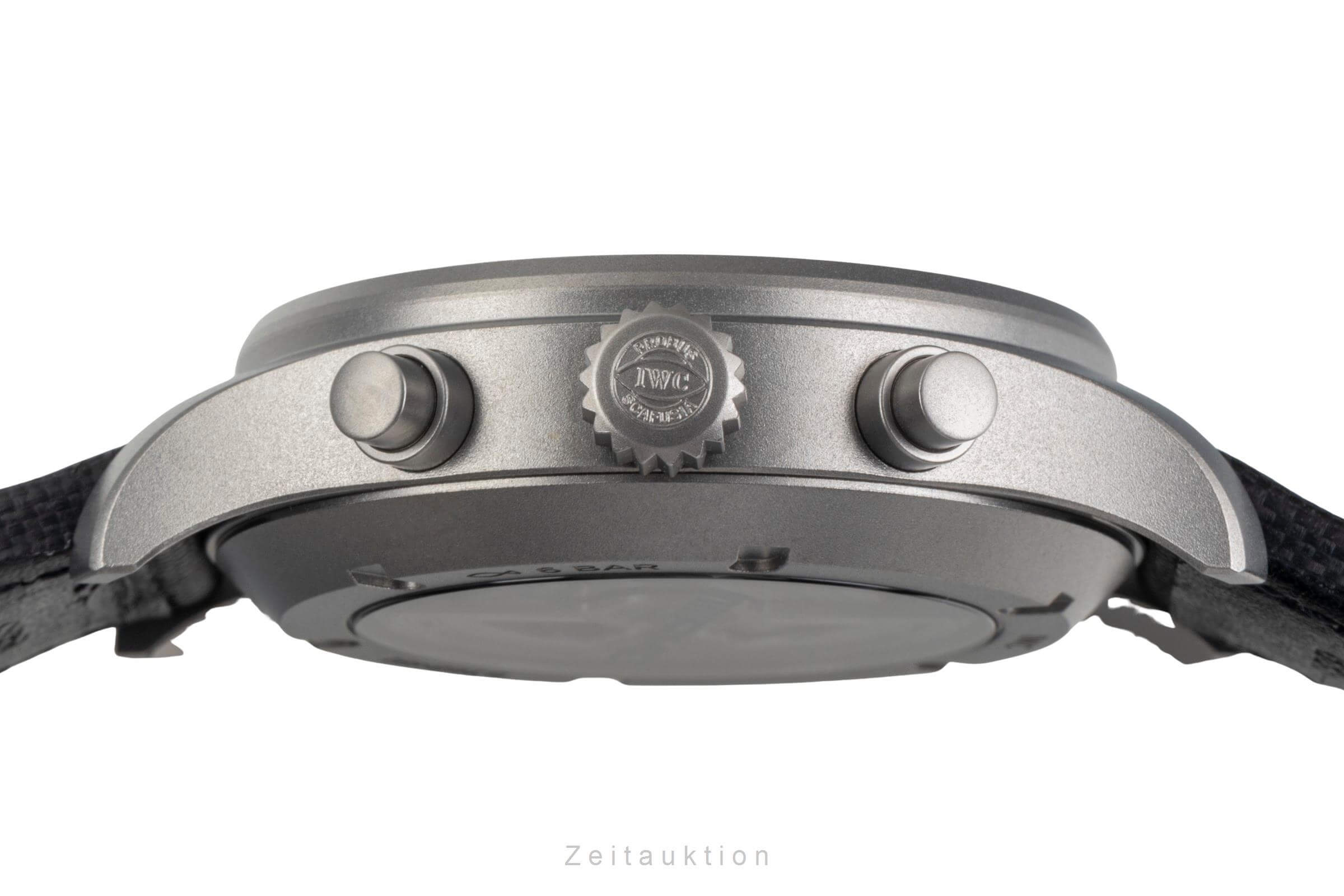 IWC Fliegerchronograph cronógrafo titanio automático reloj para caballeros IW377903 LP: 9000EUR  [2501874]
