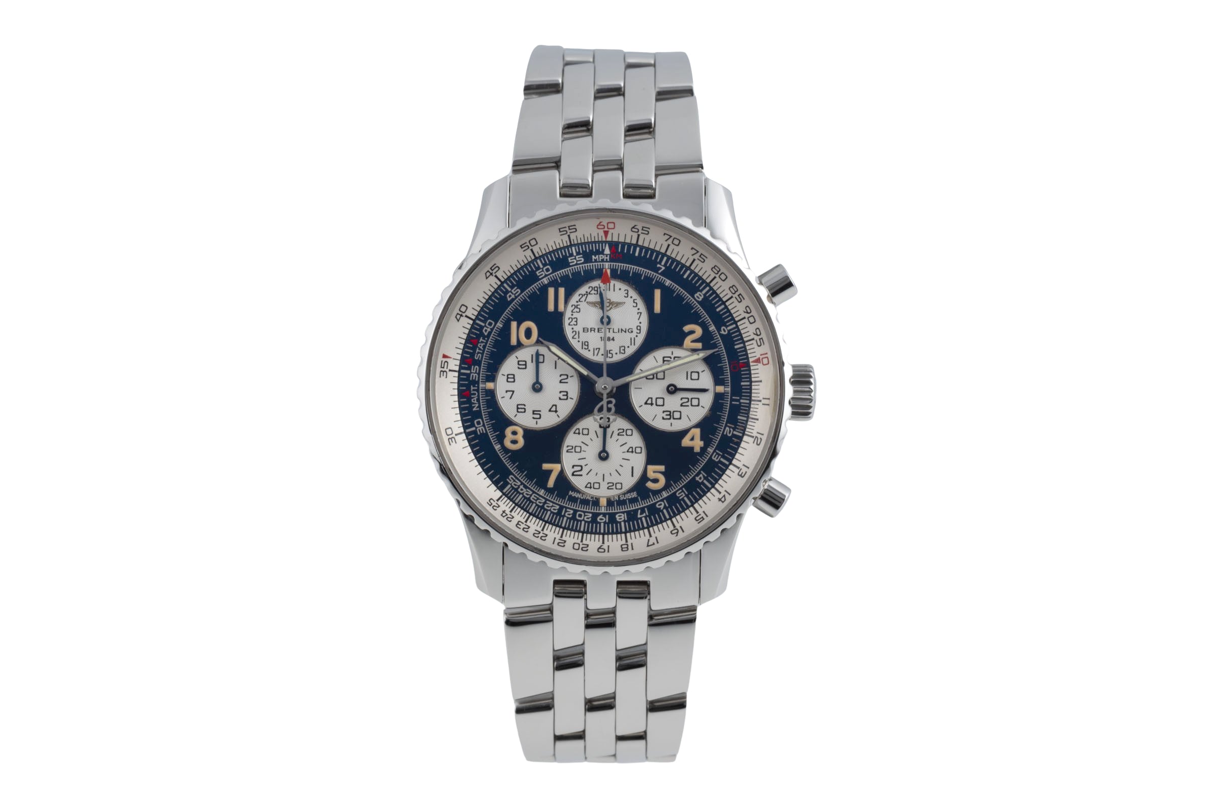 Breitling Navitimer chronograph steel automatic men's watch A33030  [2501876]