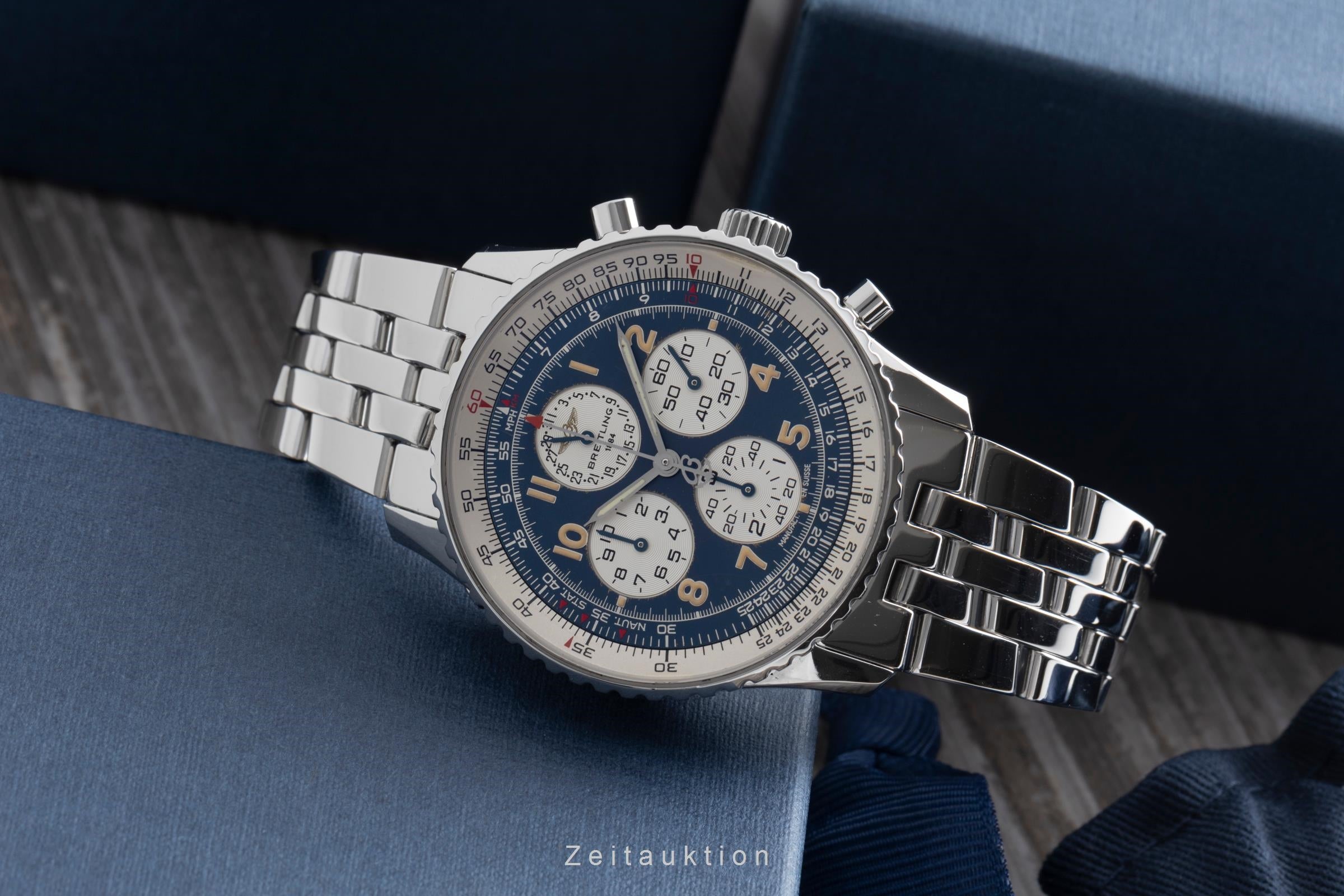 Breitling Navitimer chronographe acier automatique montre pour hommes A33030  [2501876]