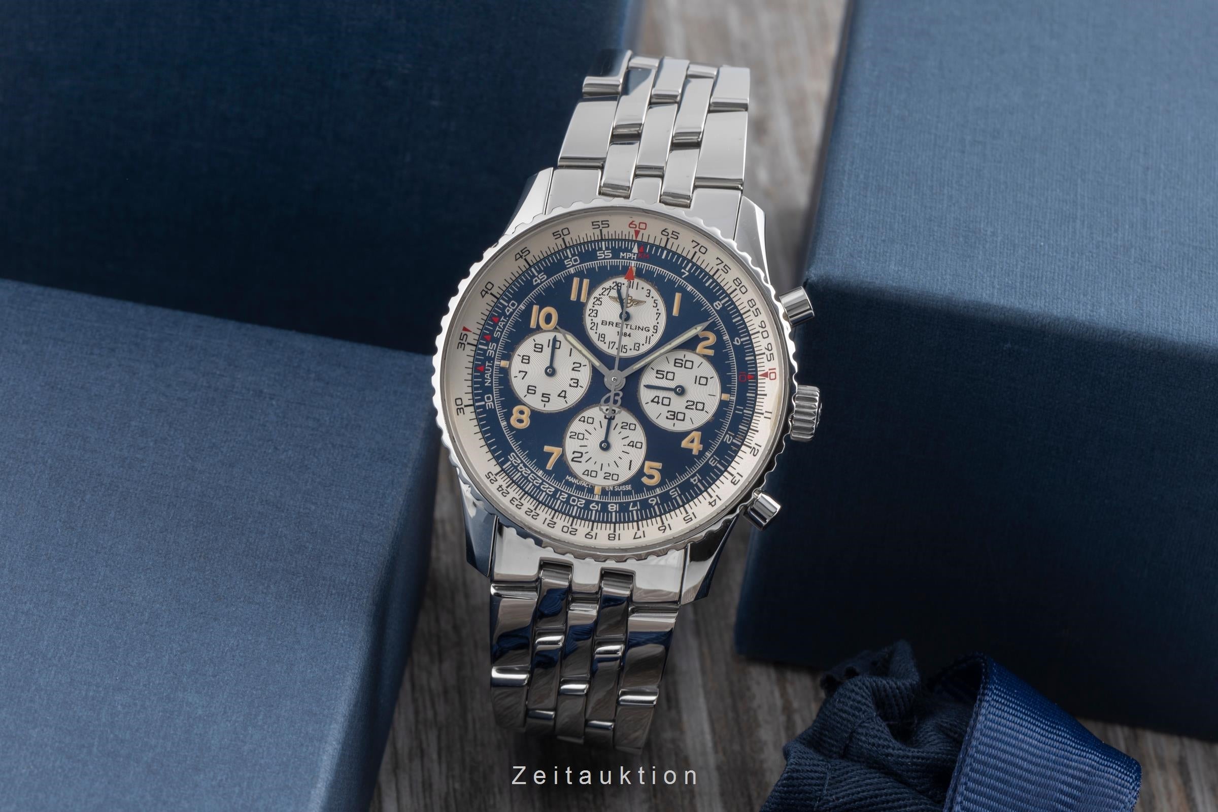 Breitling Navitimer chronographe acier automatique montre pour hommes A33030  [2501876]