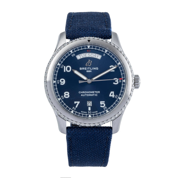 Breitling Aviator 8 Day-Date 41 Automatik Herrenuhr Edelstahl Ref. A45330  [2501879]