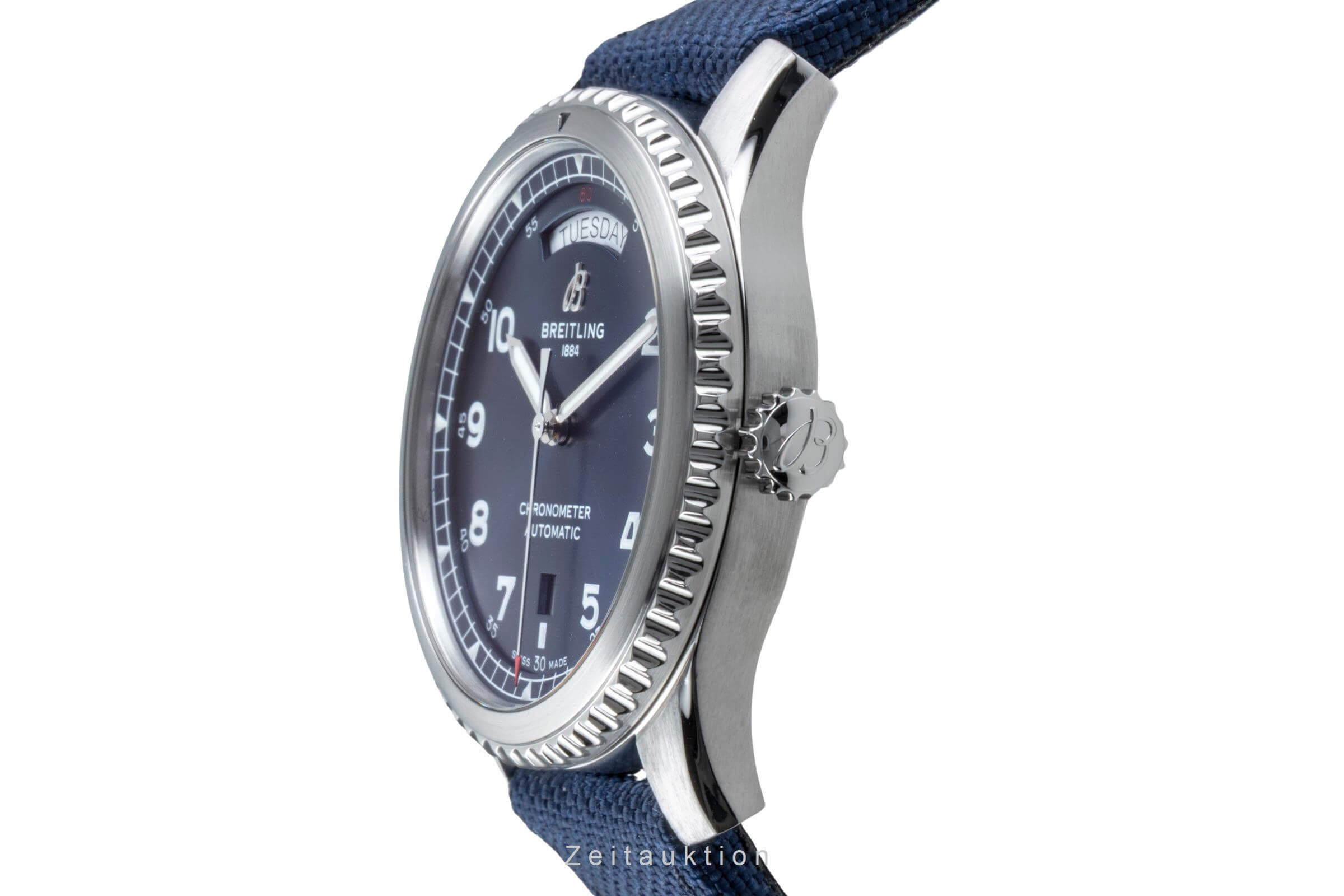 Breitling Aviator 8 Day-Date 41 Automatik Herrenuhr Edelstahl Ref. A45330  [2501879]