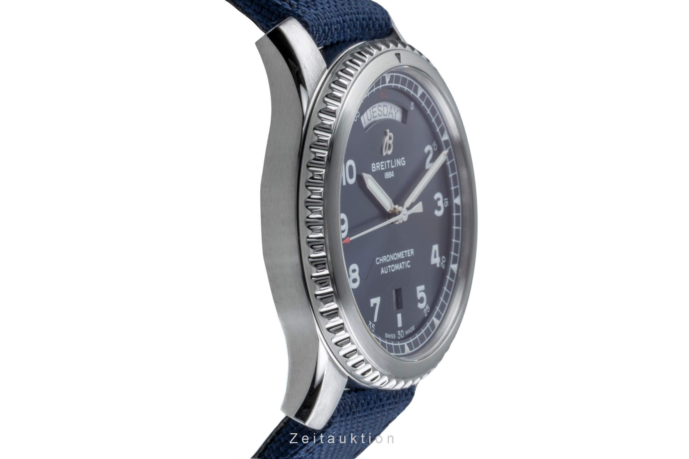 Breitling Aviator 8 Day-Date 41 Automatik Herrenuhr Edelstahl Ref. A45330  [2501879]