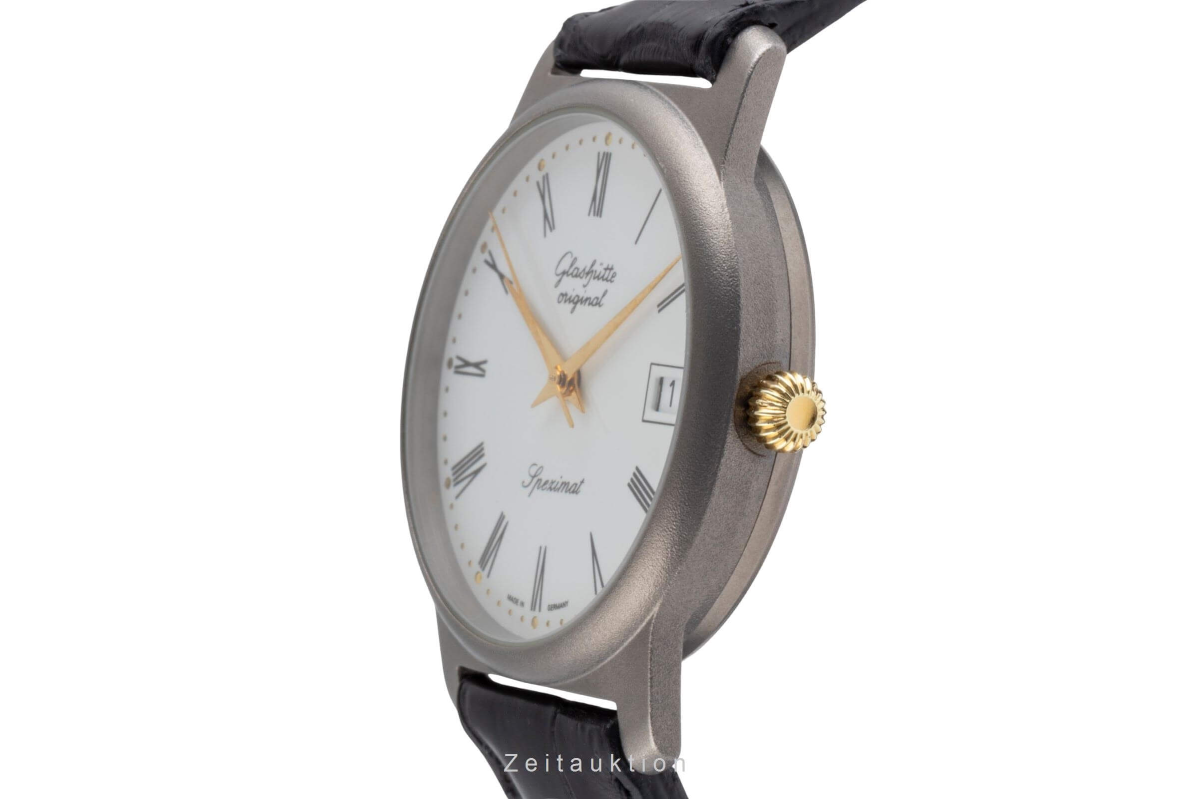 Glashütte Original Spezimat Titan Automatik Herren Ref. 10-31-41-26-04 B&P 2000 [2501880]
