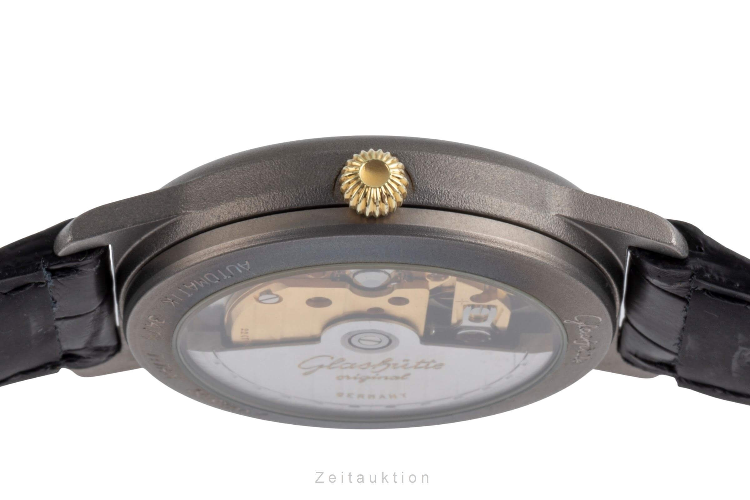 Glashütte Original Spezimat Titan Automatik Herren Ref. 10-31-41-26-04 B&P 2000 [2501880]