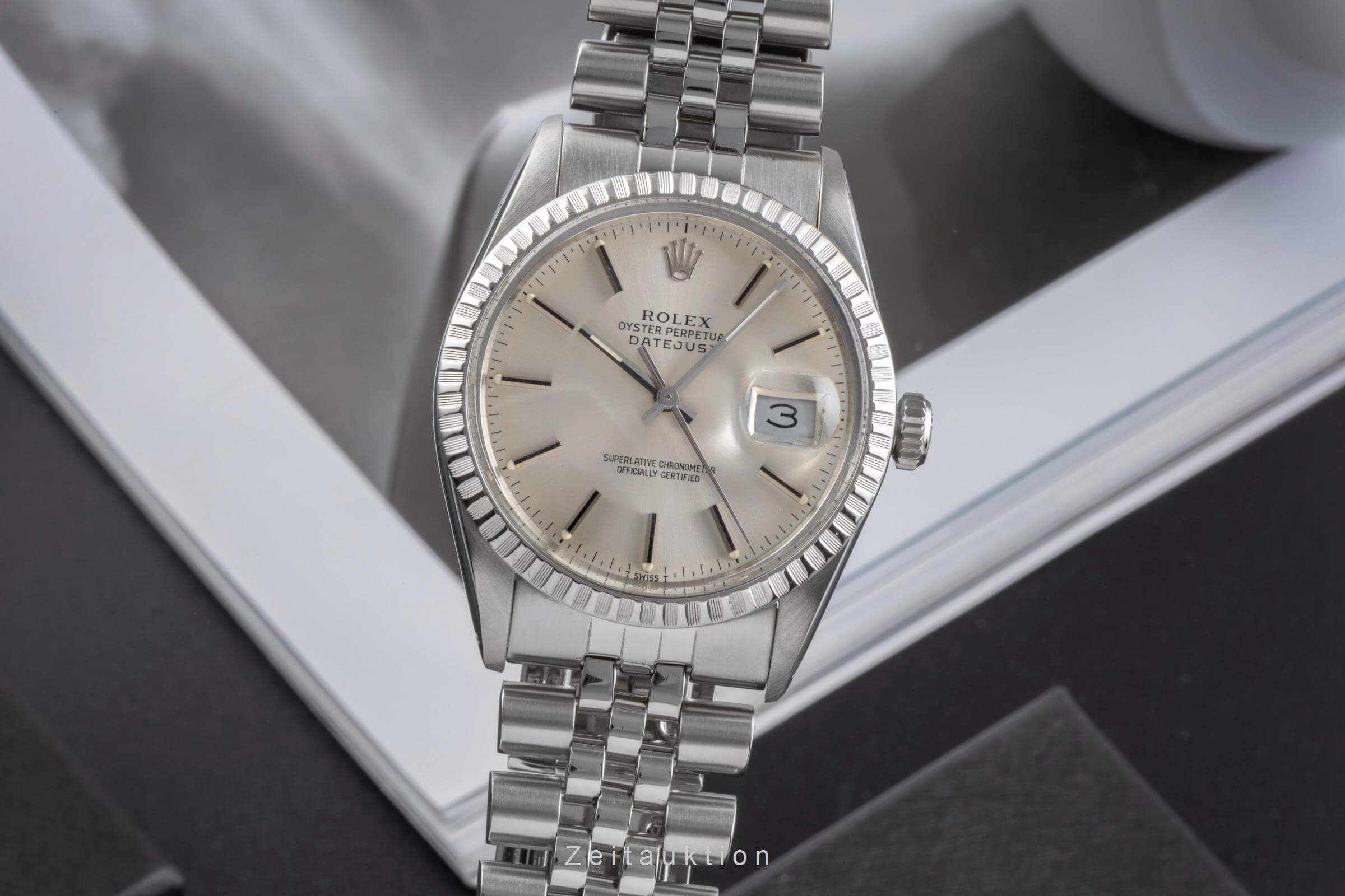 Rolex Datejust acciaio automatismo orologio da uomo 16030  [2501881]