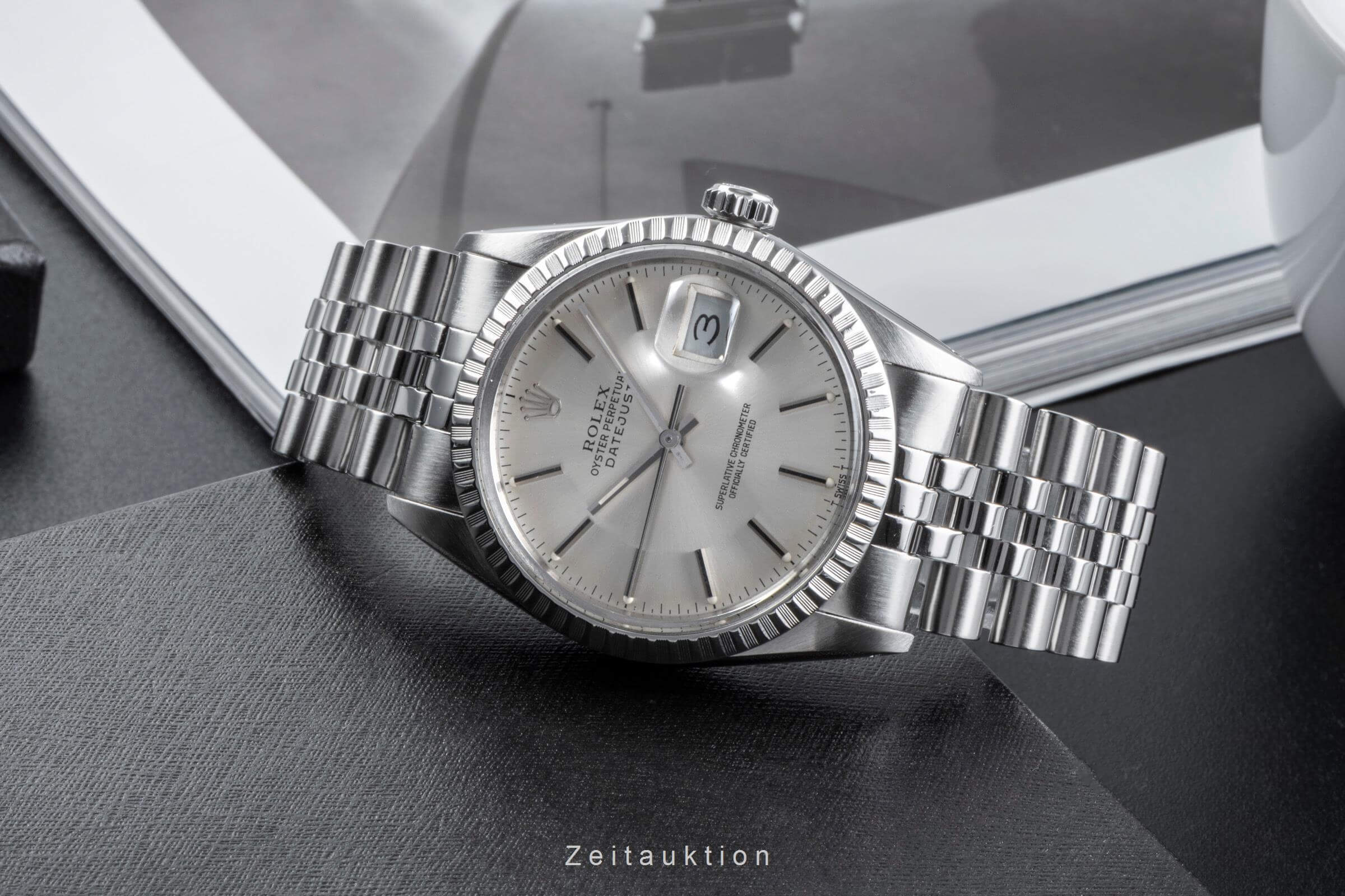 Rolex Datejust acciaio automatismo orologio da uomo 16030  [2501881]