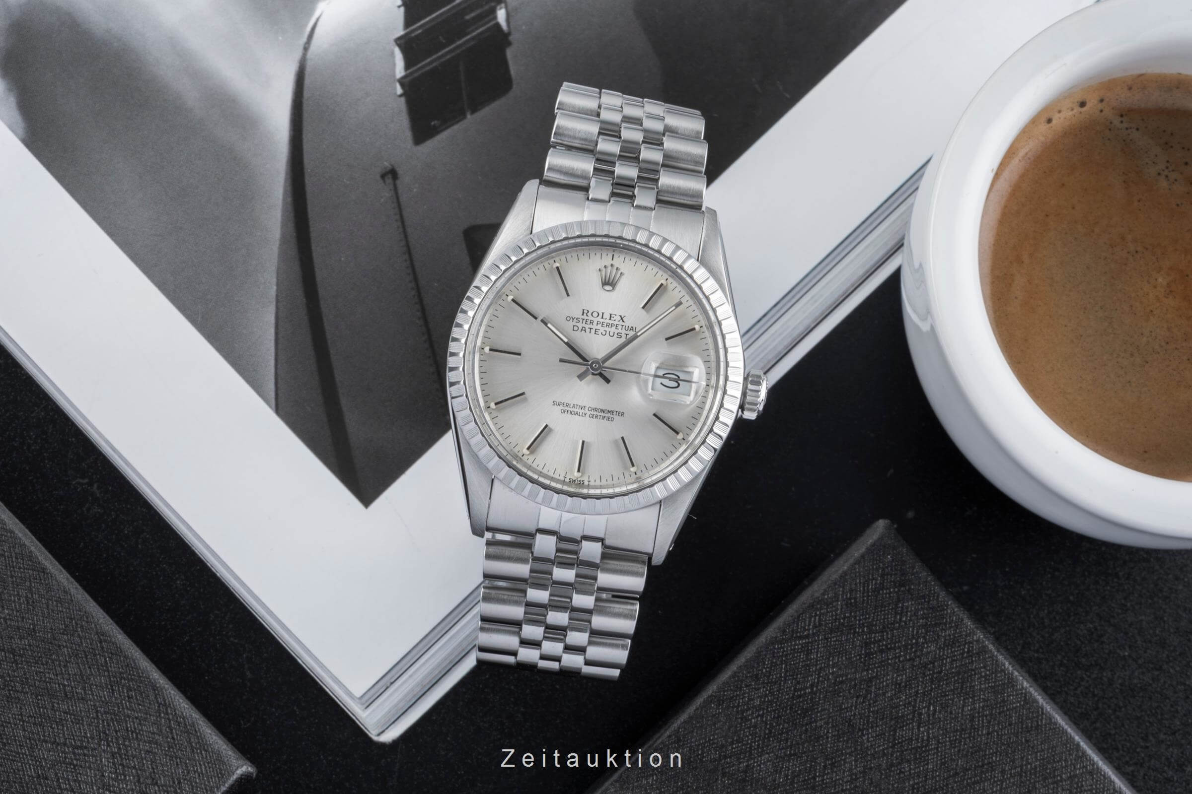 Rolex Datejust acciaio automatismo orologio da uomo 16030  [2501881]