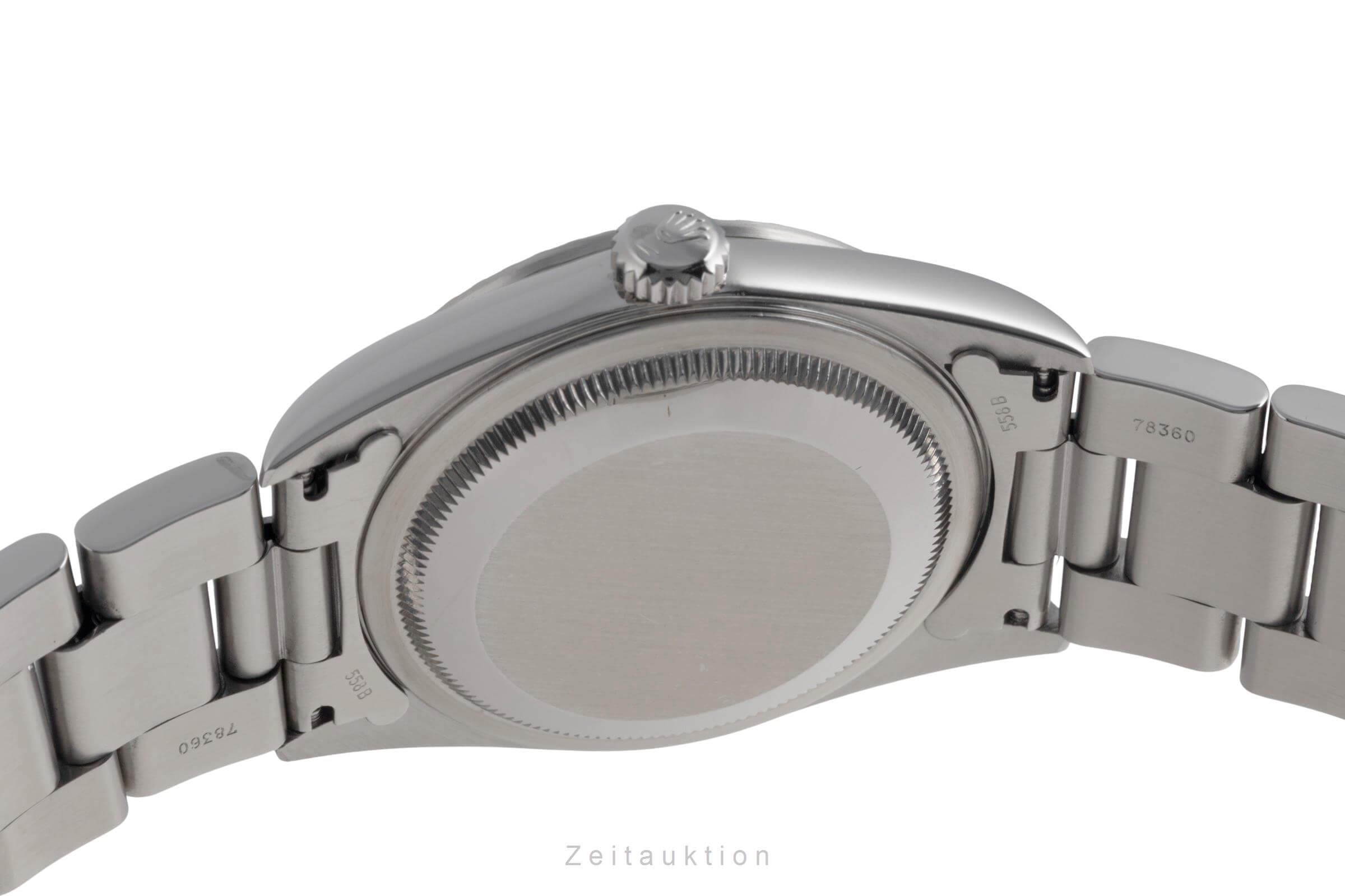 Rolex Datejust acciaio automatismo orologio da uomo 16220  [2501882]