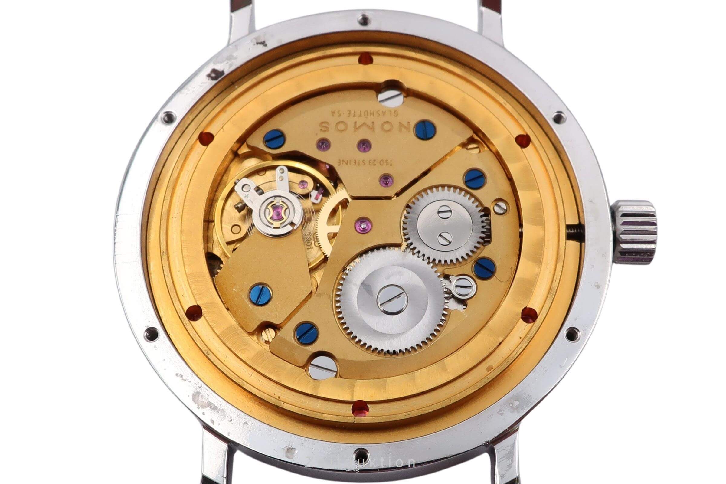 Nomos Tangente Sport acciaio carica manuale orologio da uomo 502  [2501889]