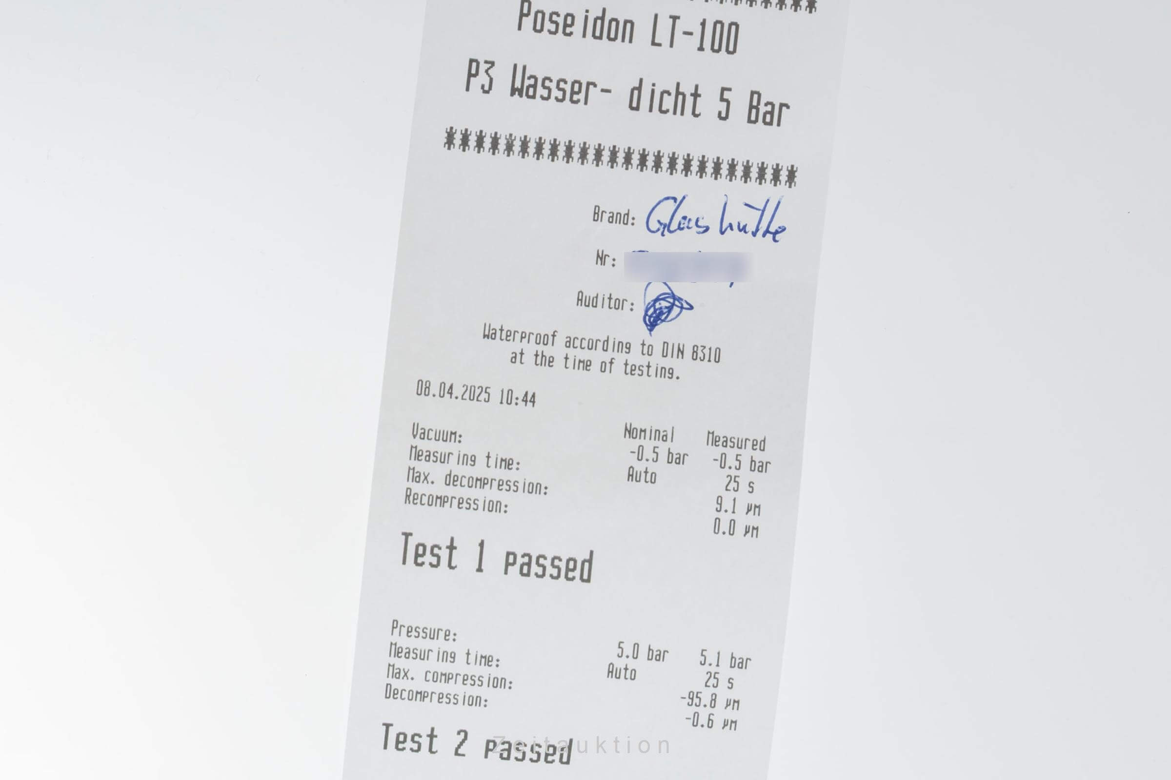 Glashütte Senator cronografo acciaio automatismo orologio da uomo 39-34-20-42-04 LP: 7800EUR  [2501890]