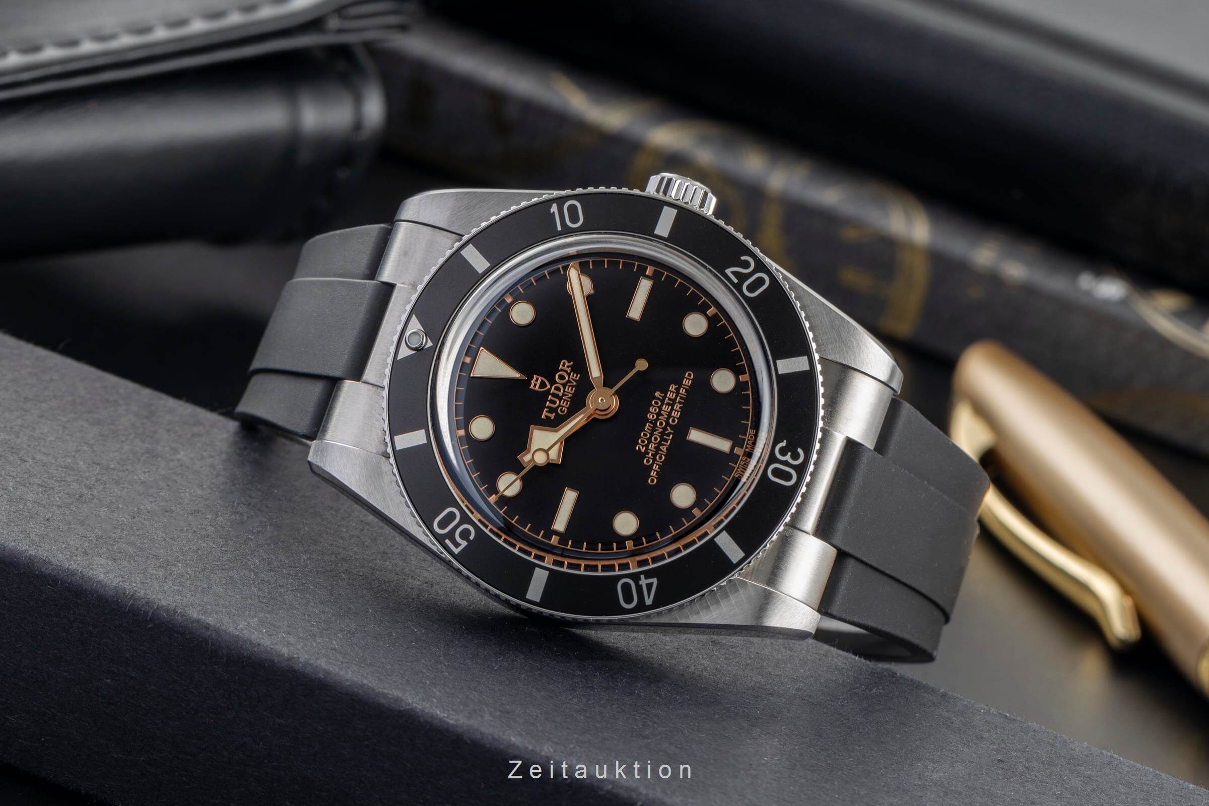 Tudor Black Bay acero automático reloj para caballeros 79000N-0002 LP: 3830EUR  [2501891]