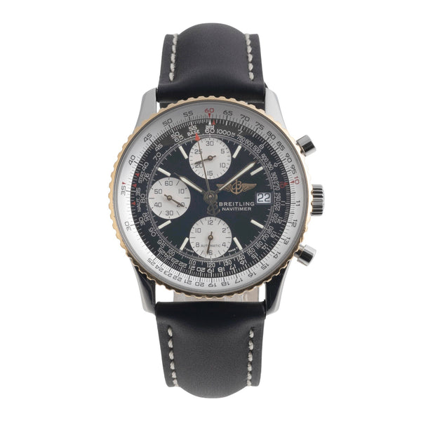 Breitling Navitimer cronografo acciaio / oro automatismo orologio da uomo D13022  [2501897]