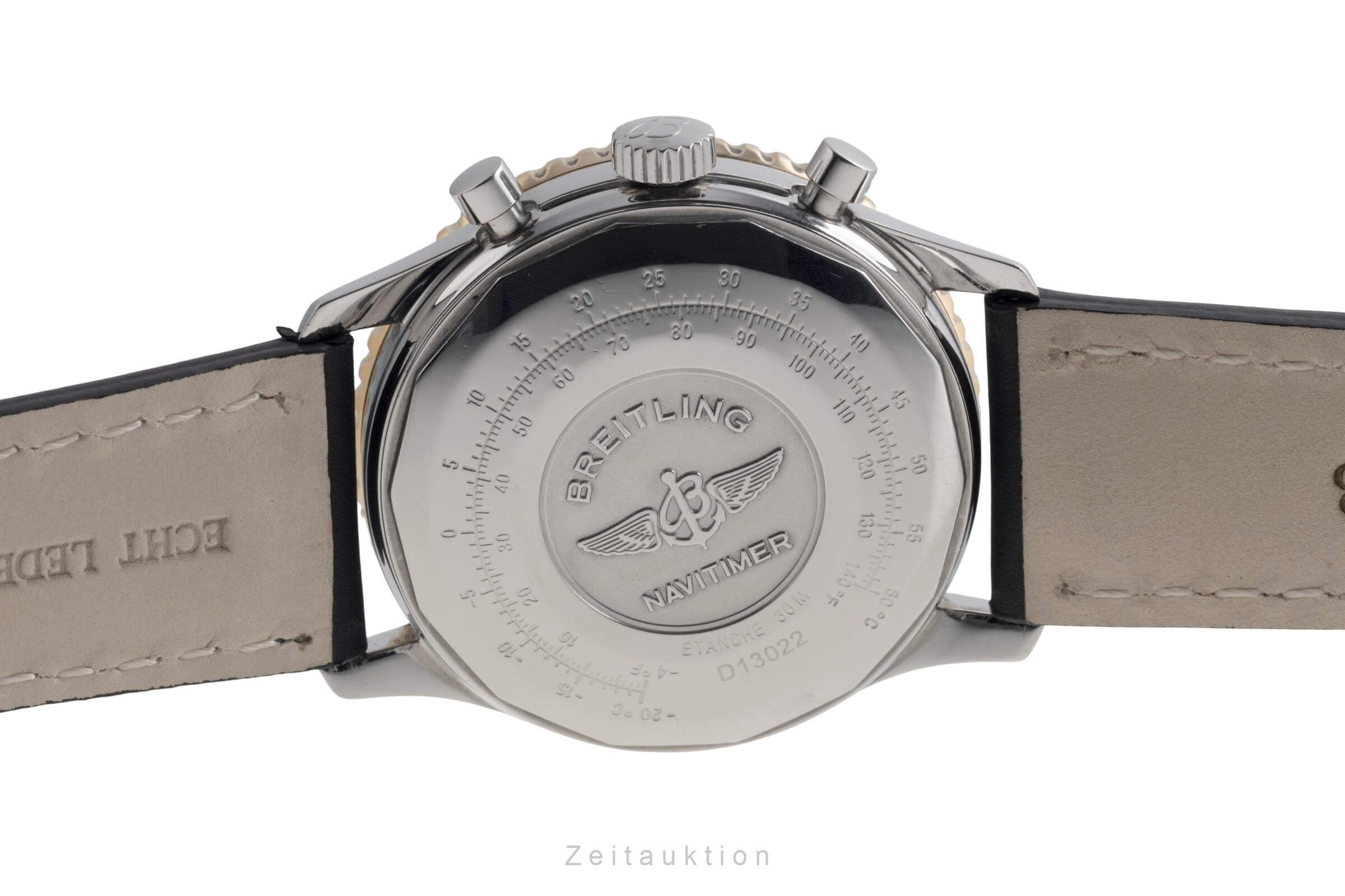 Breitling Navitimer cronografo acciaio / oro automatismo orologio da uomo D13022  [2501897]