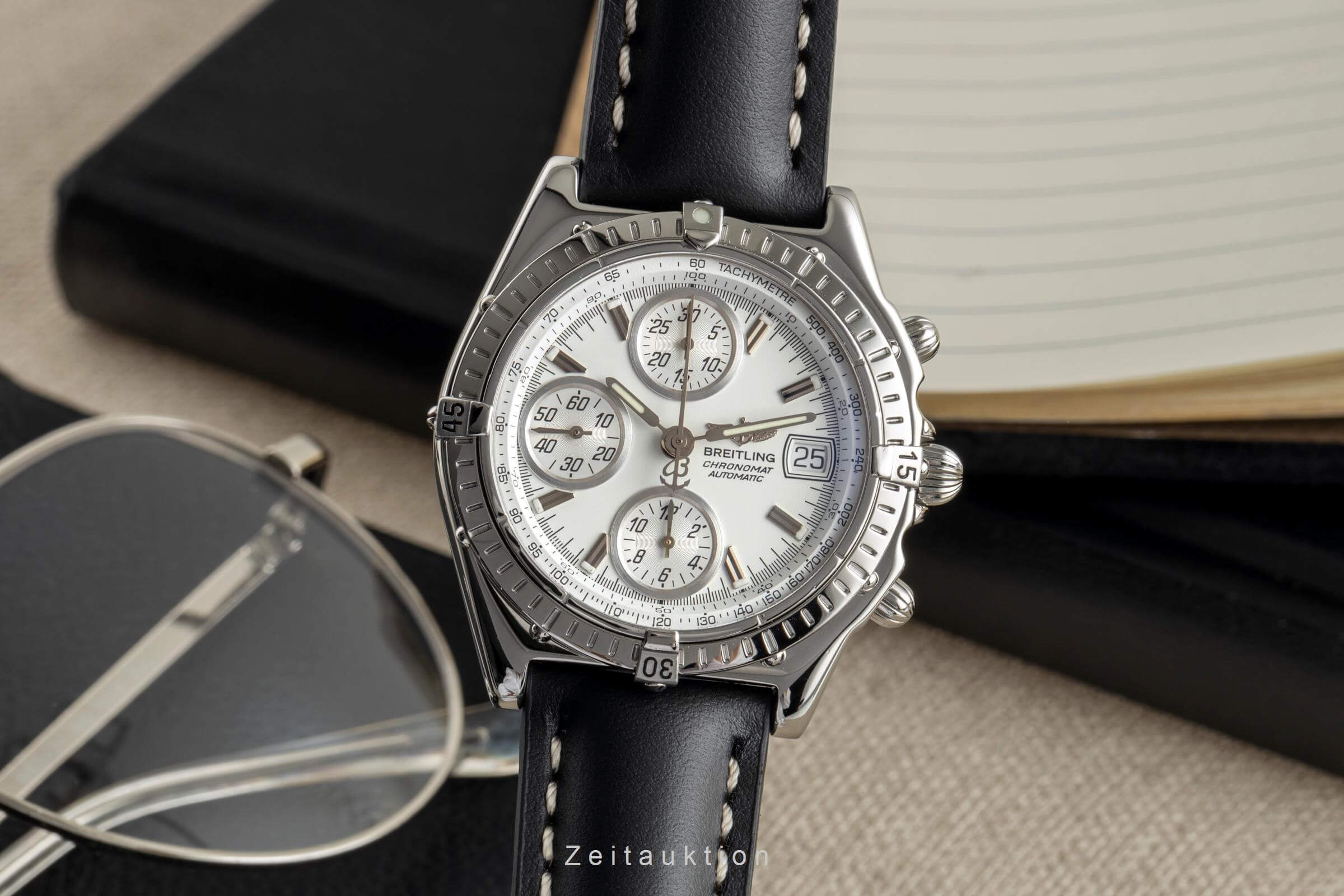 Breitling Chronomat cronografo acciaio automatismo orologio da uomo A13050.1  [2501898]