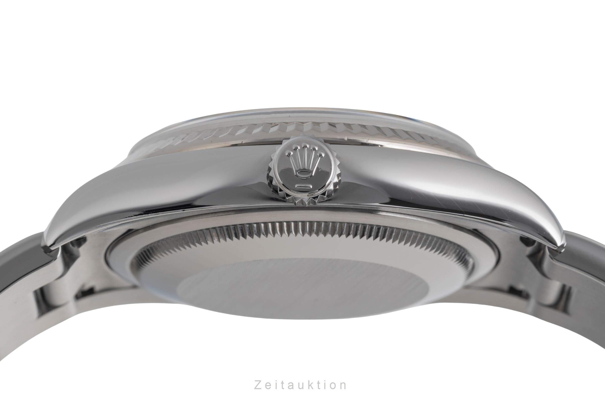 Rolex Datejust 36 Roulette Date Black Dial Stahl / Weissgold Oyster Ref. 116234 [2501900]