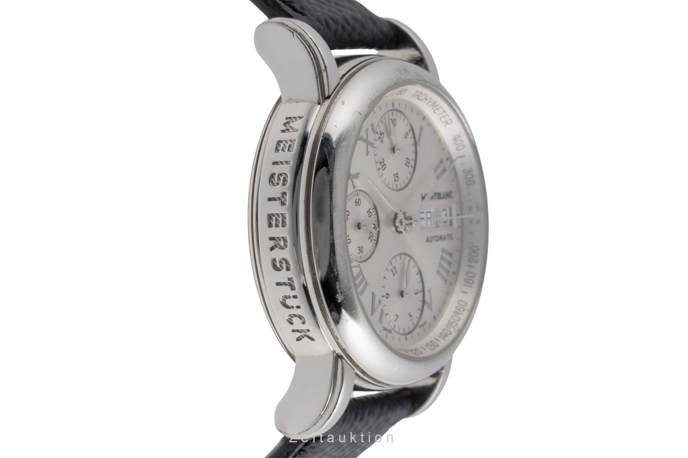 Montblanc Meisterstück chronograph steel automatic men's watch 7016  [2501901]