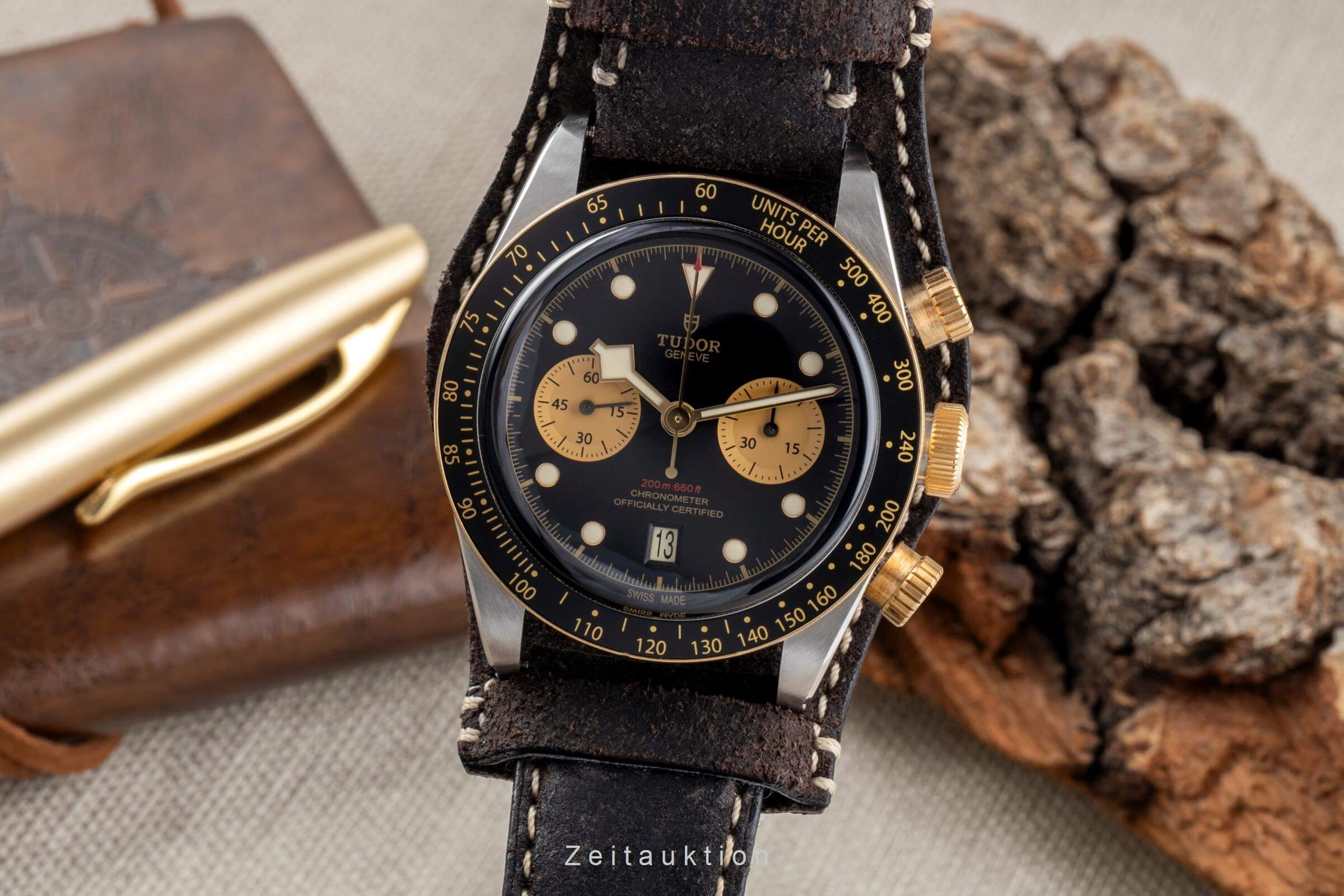 Tudor Black Bay chronograph steel / gold automatic Kal. MT 5813