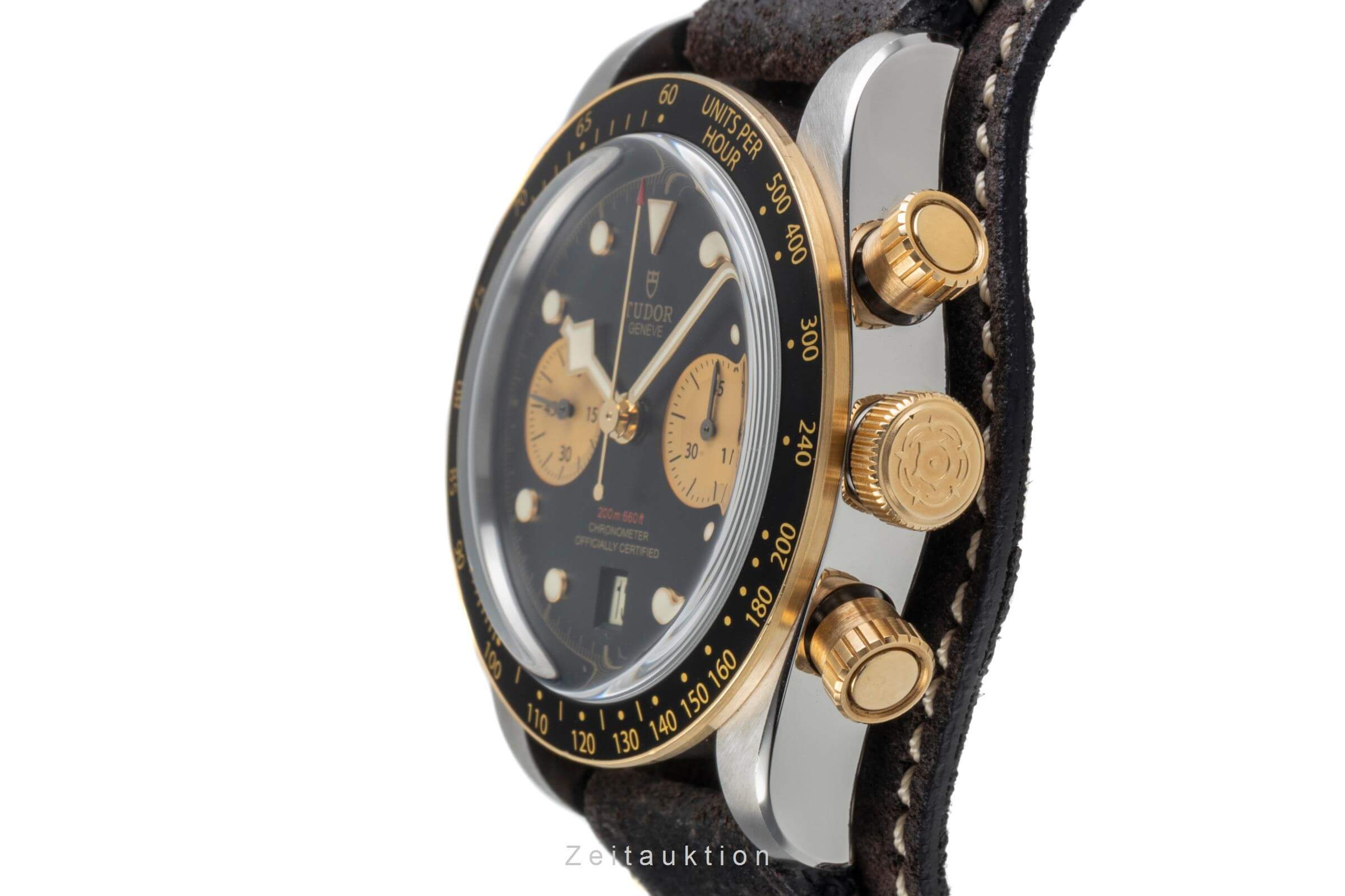 Leather Strap Black Bay Chronograph Review Tudor Black Bay