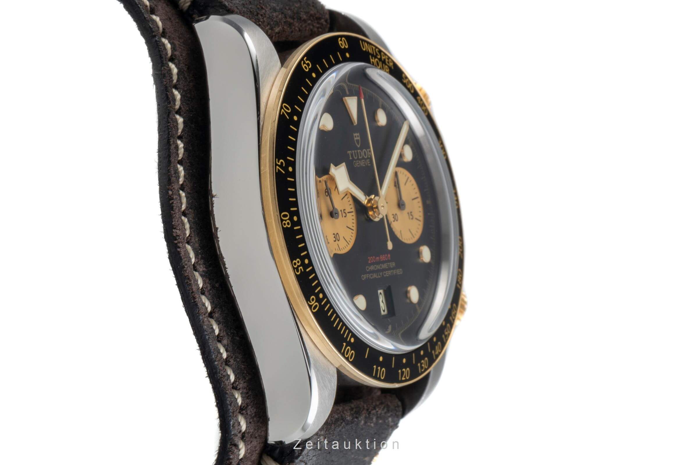 Tudor Black Bay chronograph steel gold automatic MT 5813