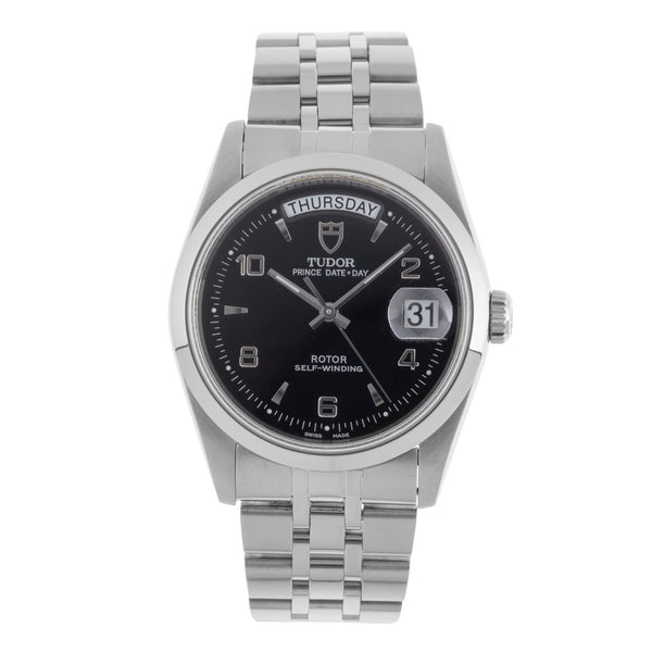 Tudor Date-Day steel automatic men's watch 76200  [2501909]