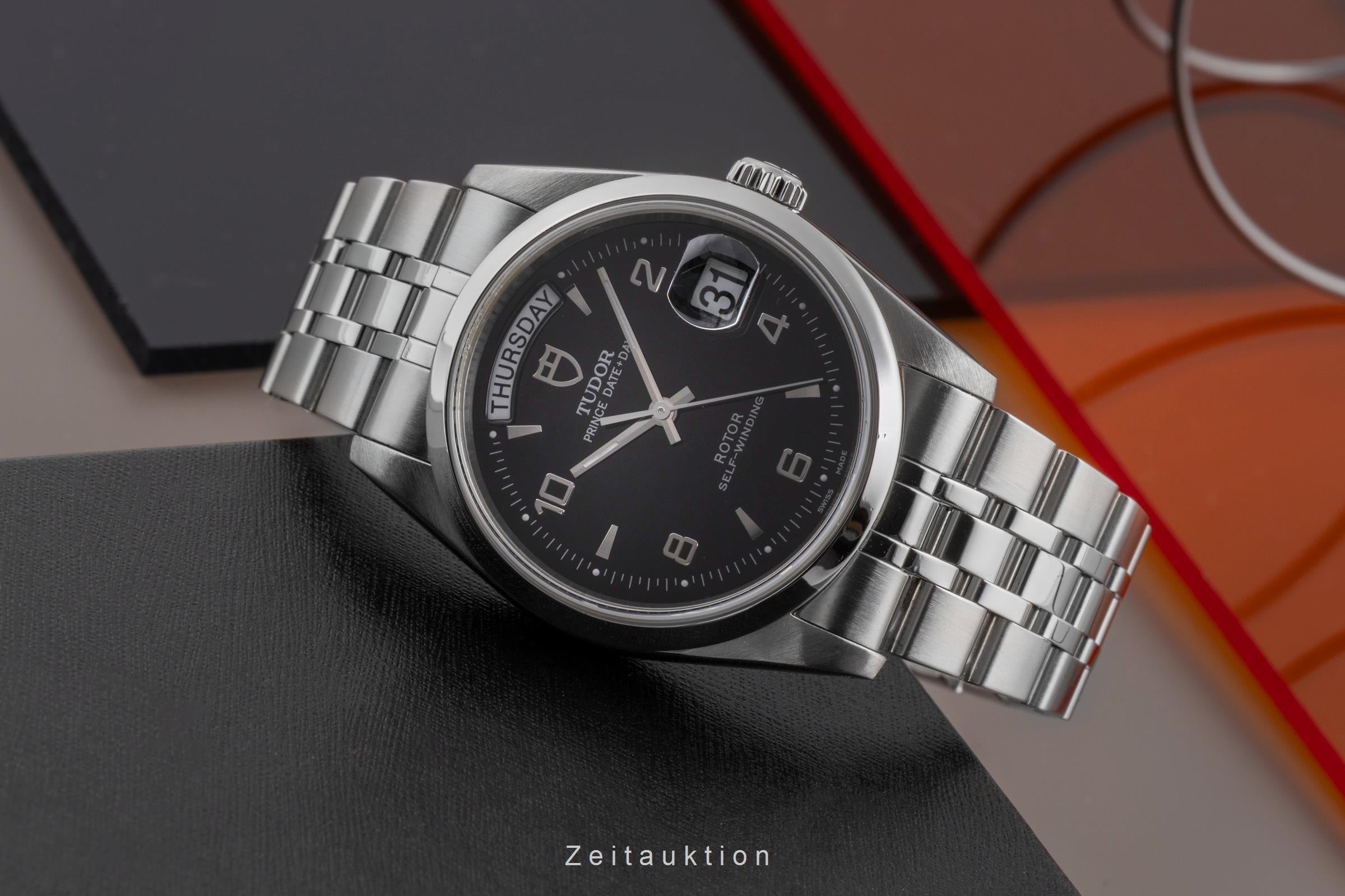 Tudor Date-Day steel automatic men's watch 76200  [2501909]