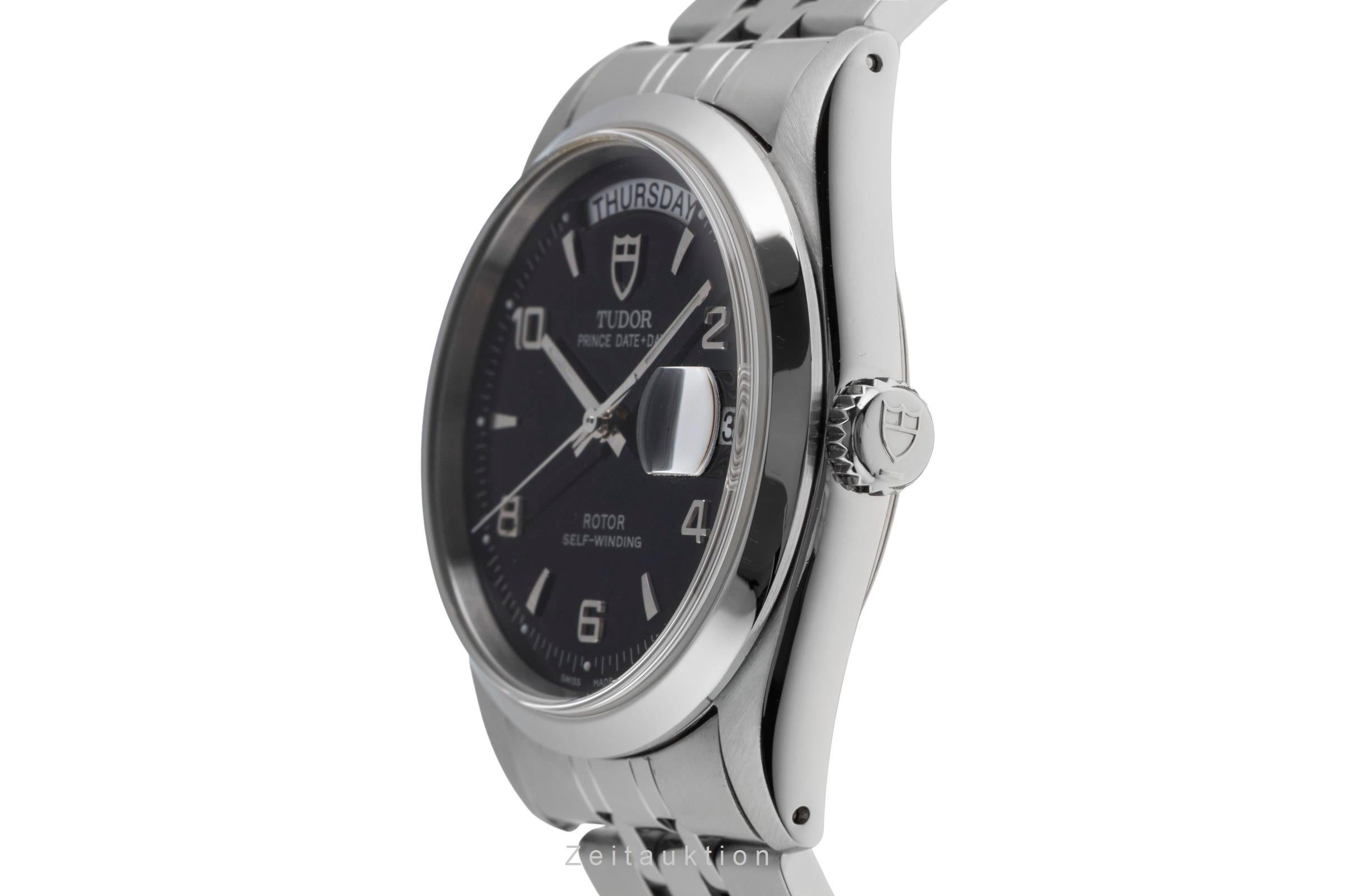 Tudor Date-Day steel automatic men's watch 76200  [2501909]