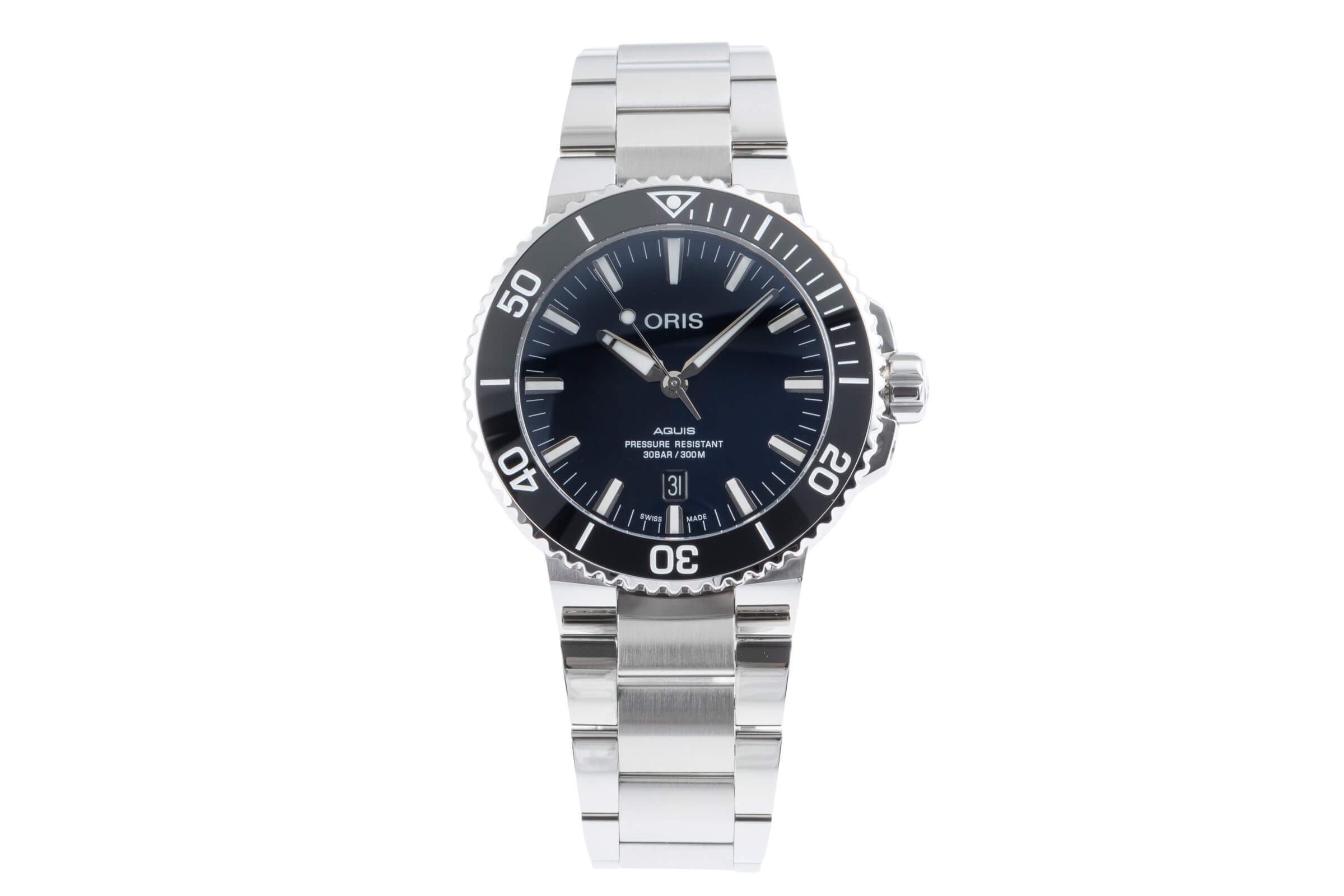 Oris Aquis Date acciaio automatismo orologio da uomo 01 733 7730 4135  [2501919]