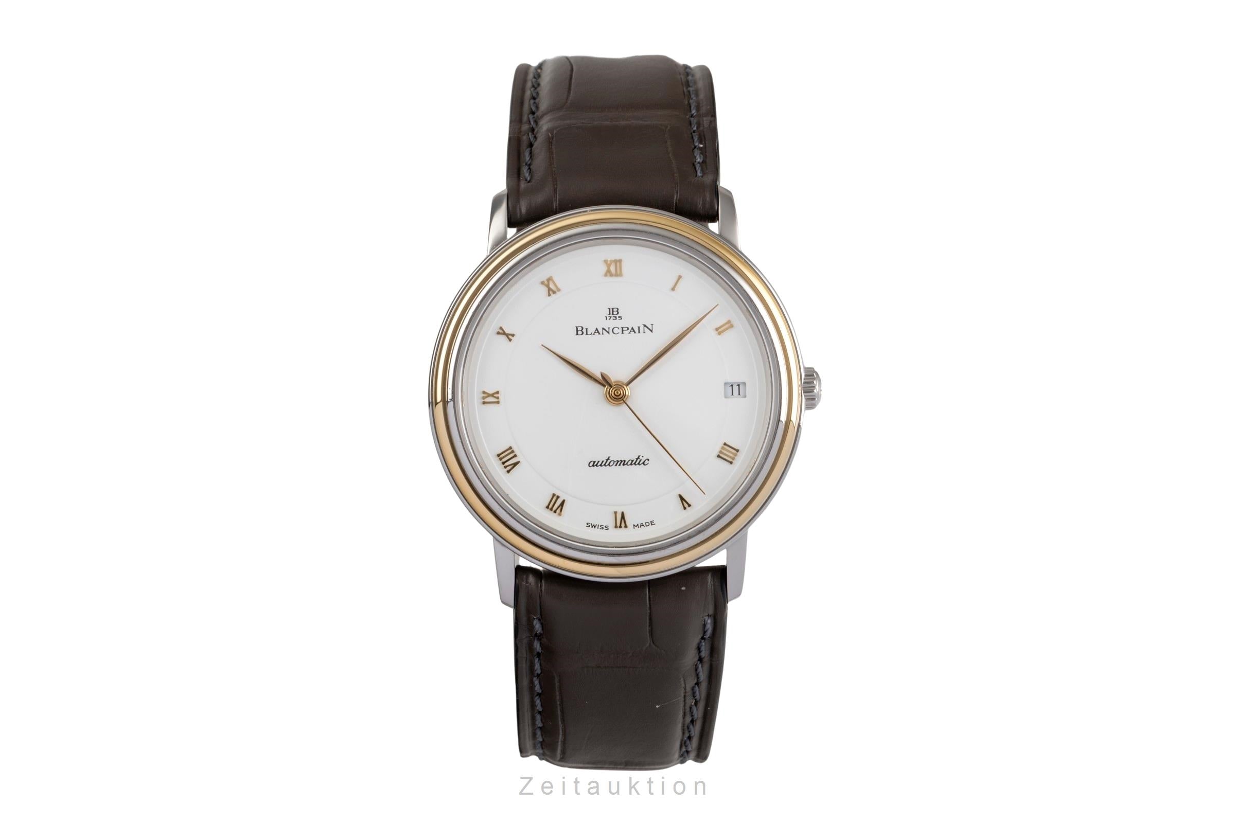 Blancpain Villeret acier / or  automatique montre pour hommes 1195-1318  [2501923]