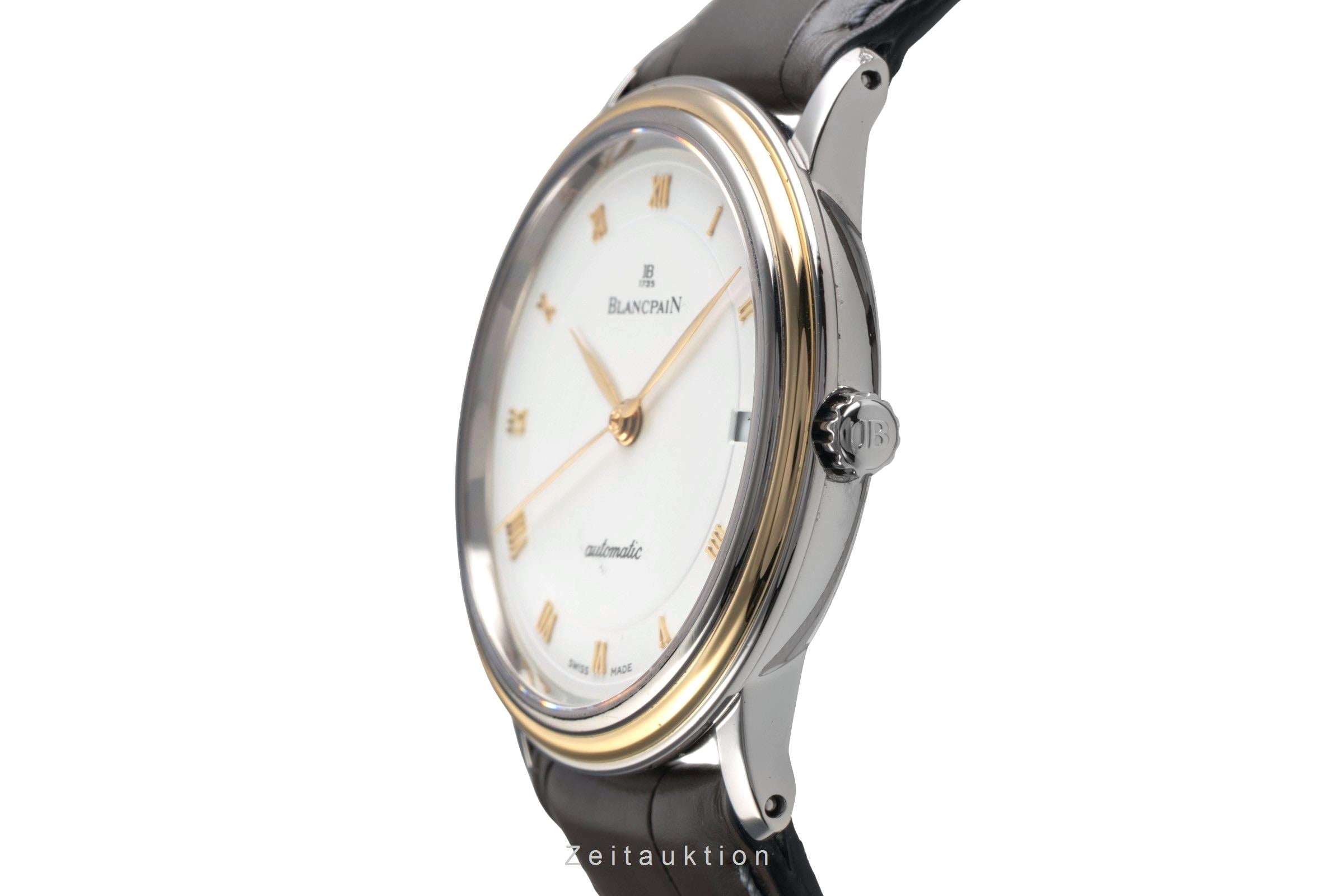 Blancpain Villeret acier / or  automatique montre pour hommes 1195-1318  [2501923]