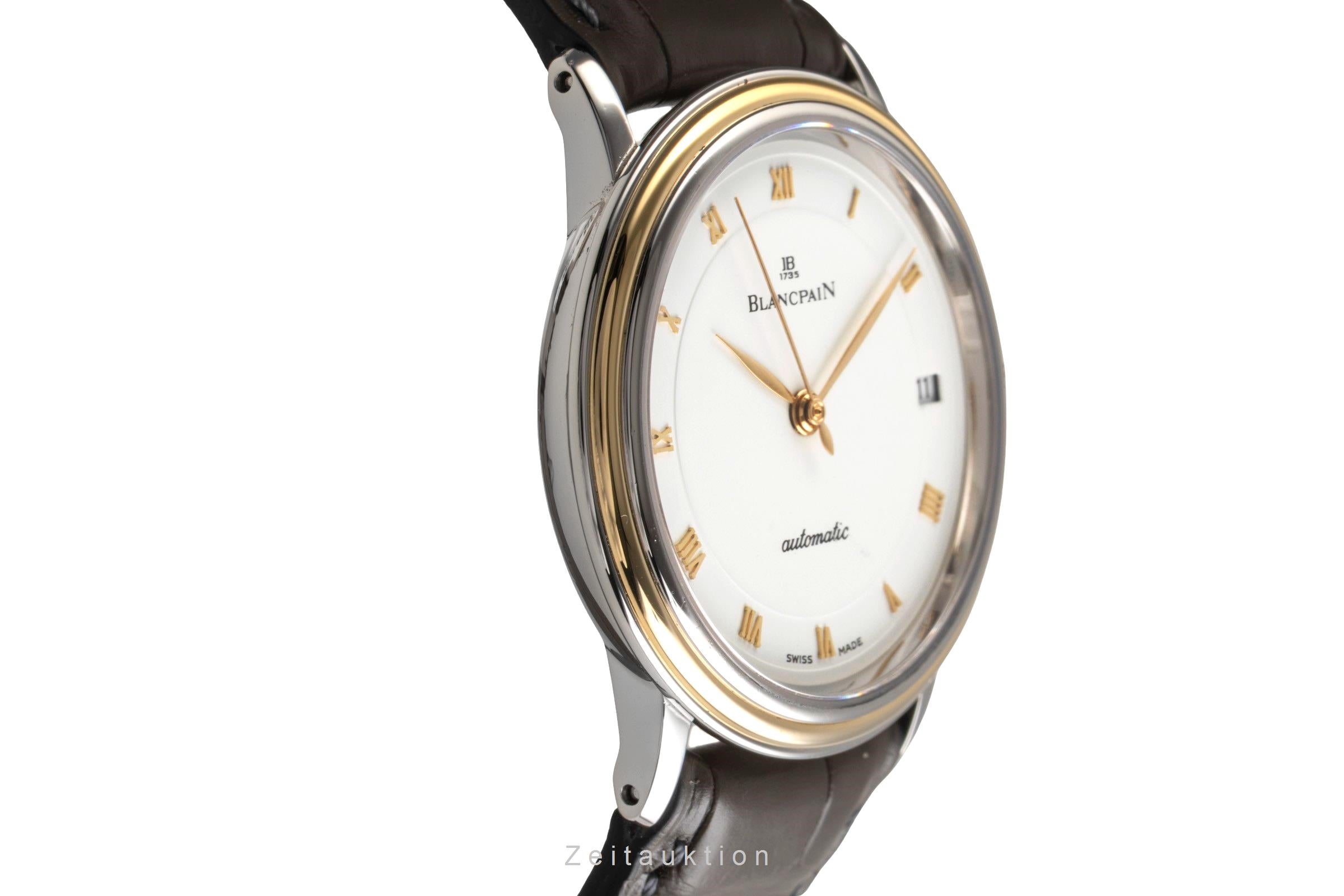 Blancpain Villeret acier / or  automatique montre pour hommes 1195-1318  [2501923]