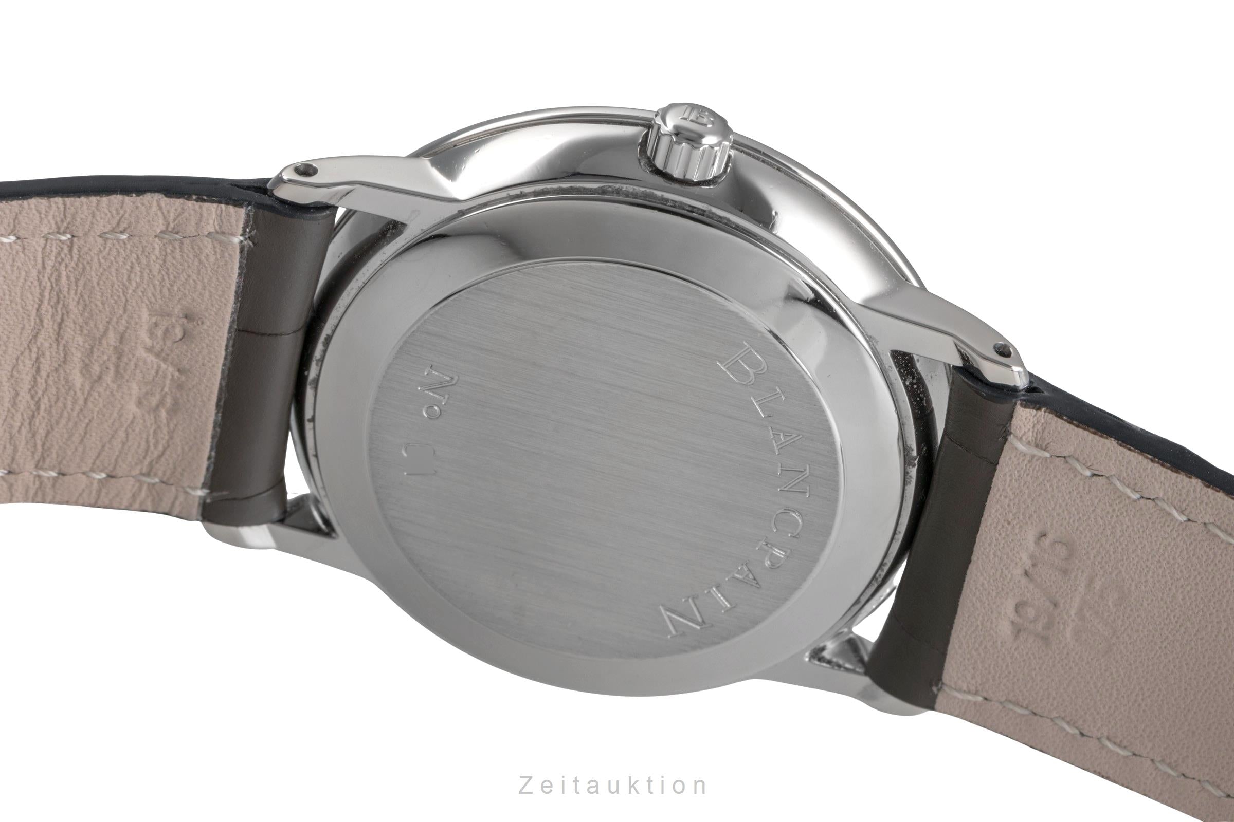 Blancpain Villeret acier / or  automatique montre pour hommes 1195-1318  [2501923]